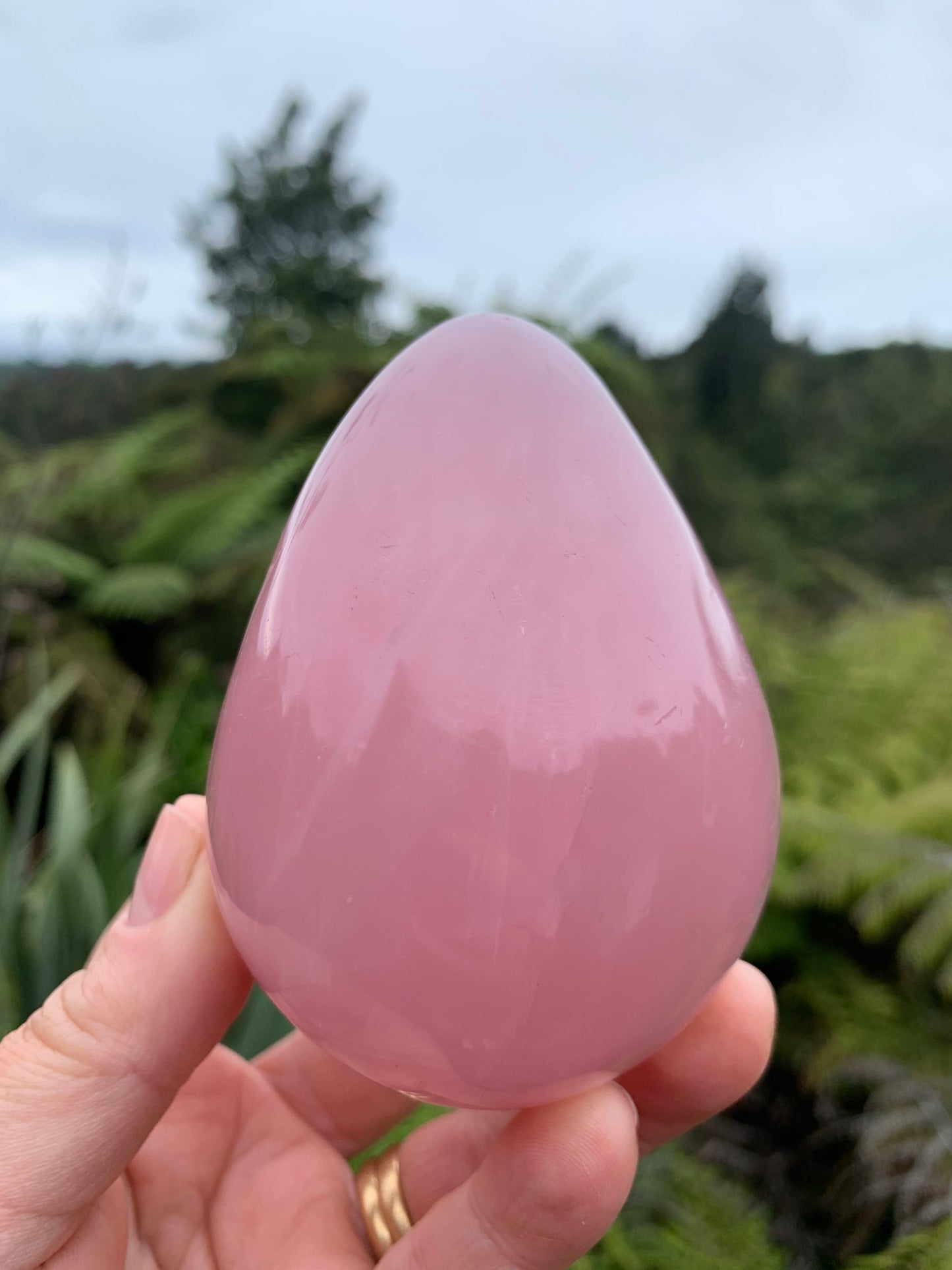 Rose Quartz Egg