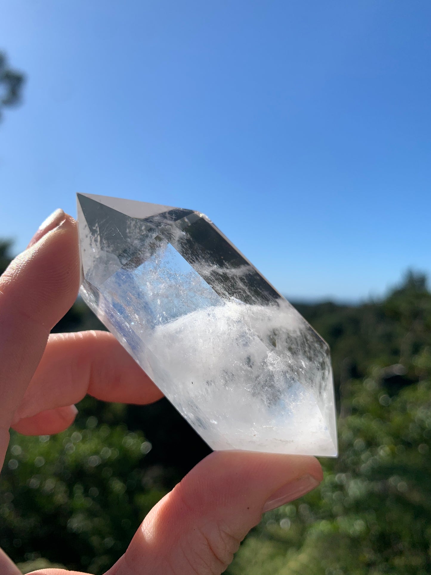 Clear Quartz Double Terminated