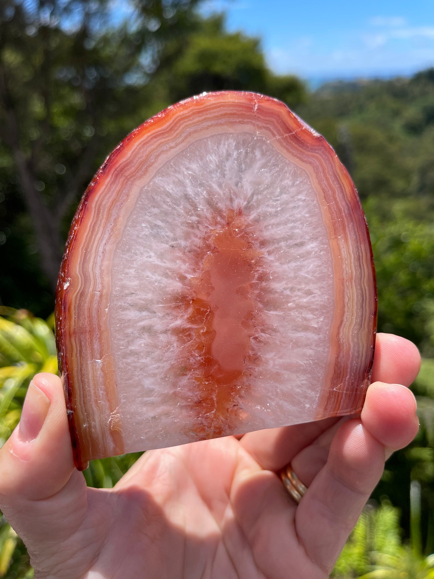 Carnelian Agate Slice