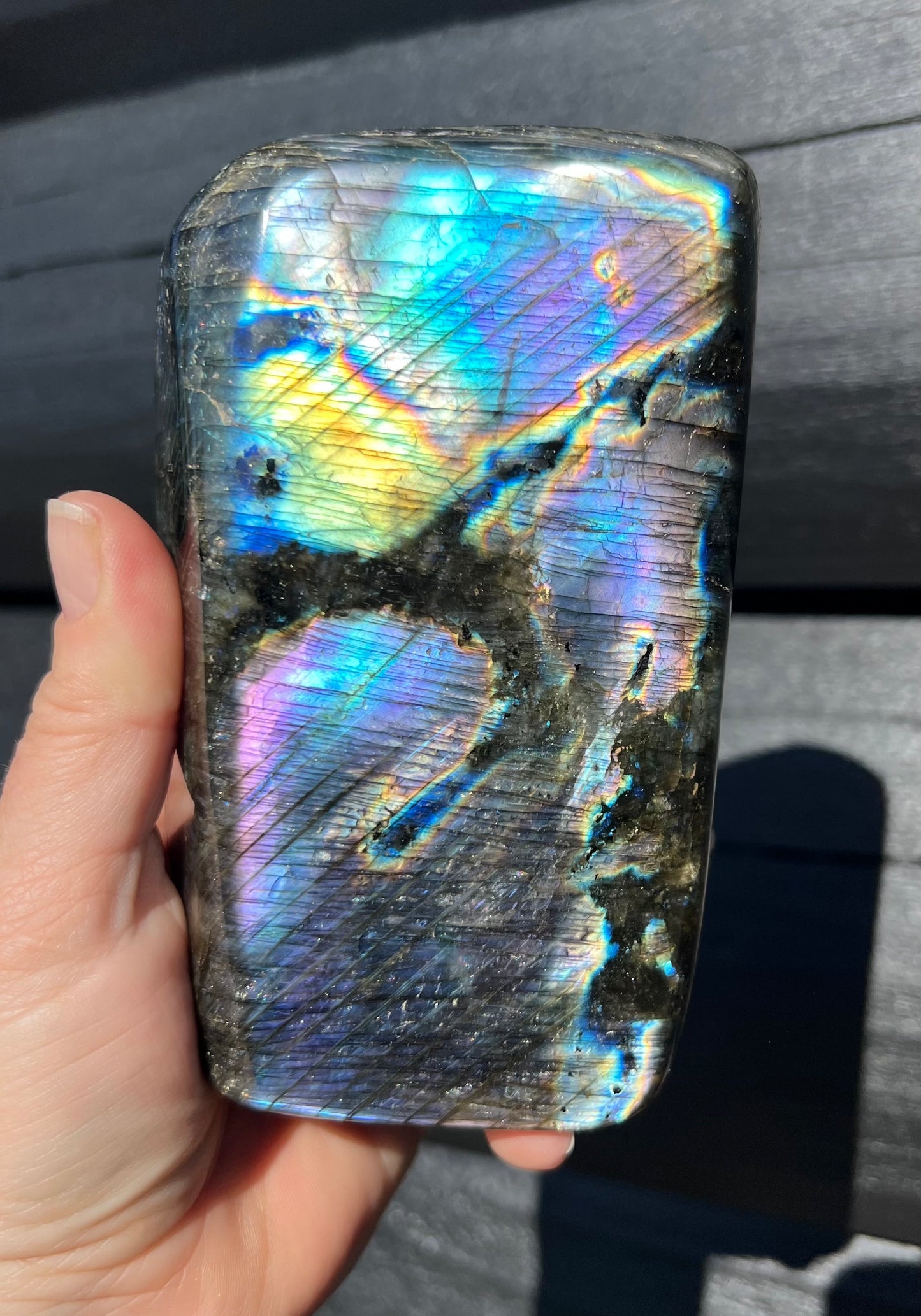 Purple Mix Labradorite Freeform