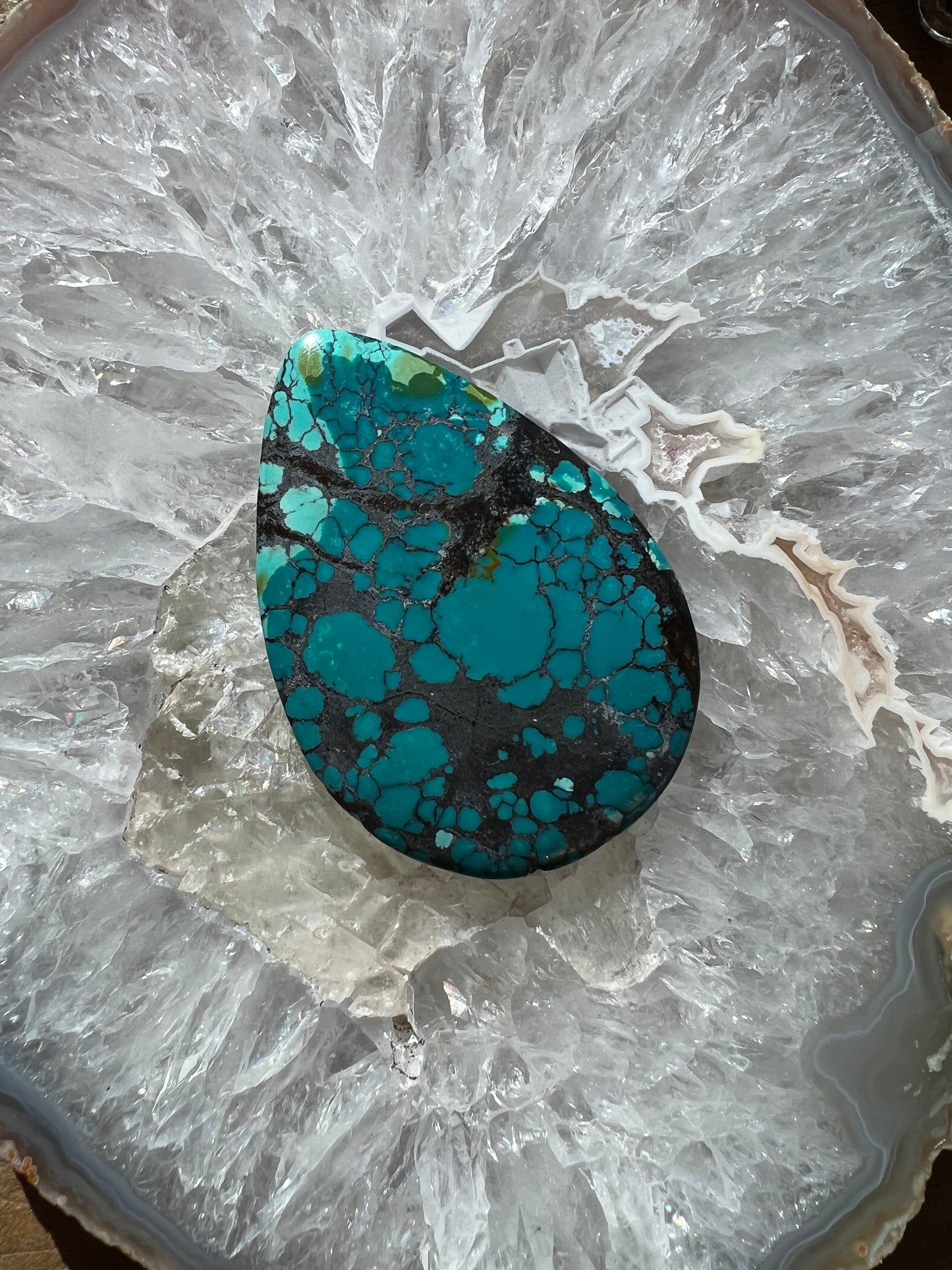 Turquoise Cabochon, Double sided