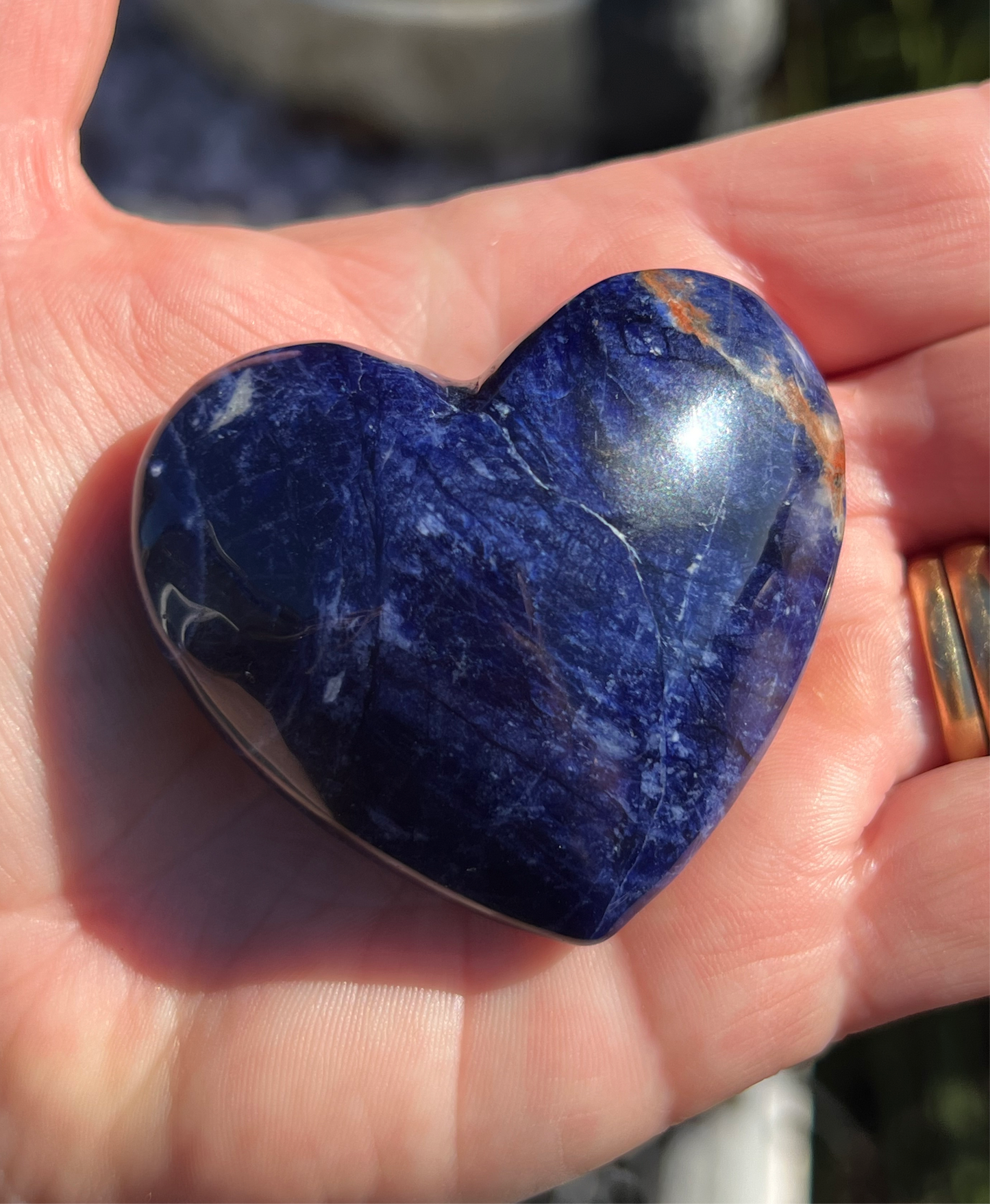 Sodalite Heart