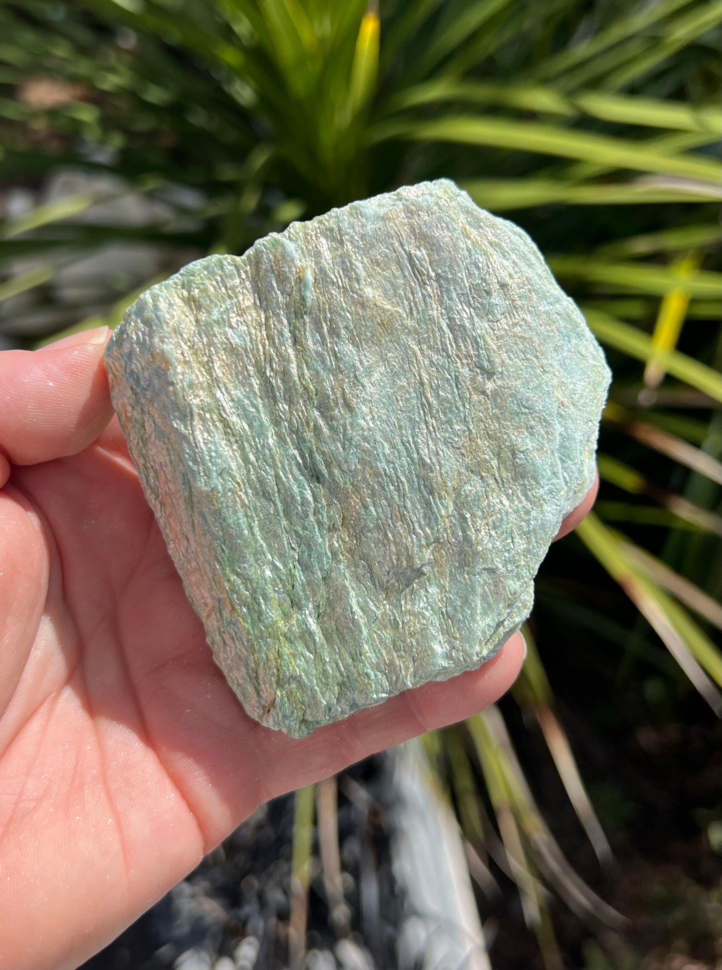 Fuchsite Raw Freeform