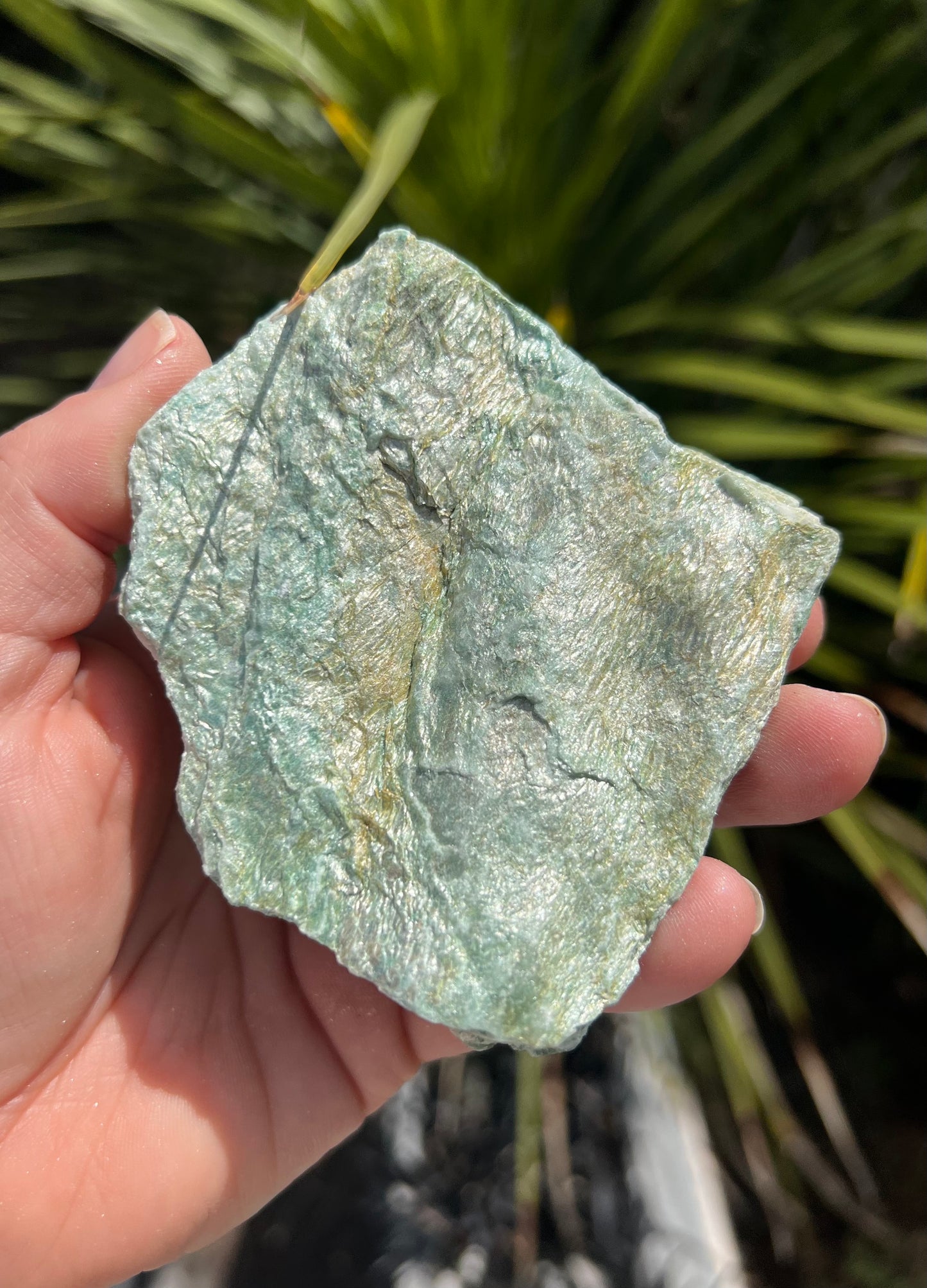 Fuchsite Raw Freeform