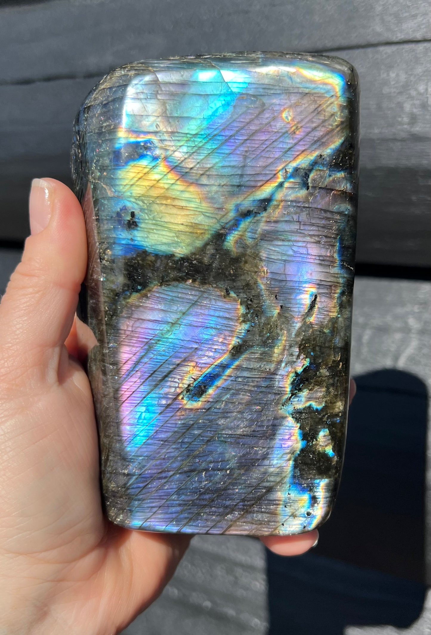 Purple Mix Labradorite Freeform