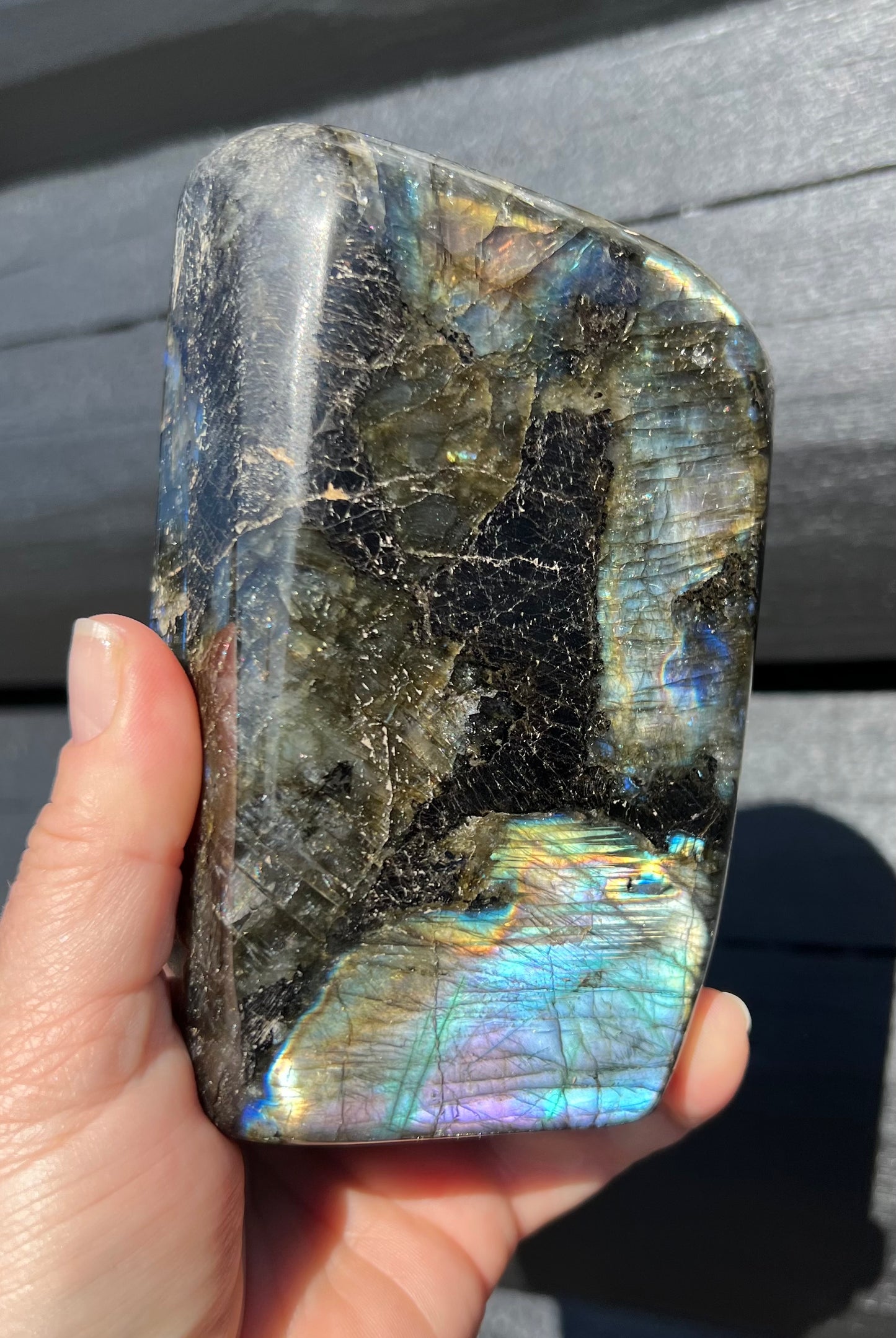 Purple Mix Labradorite Freeform