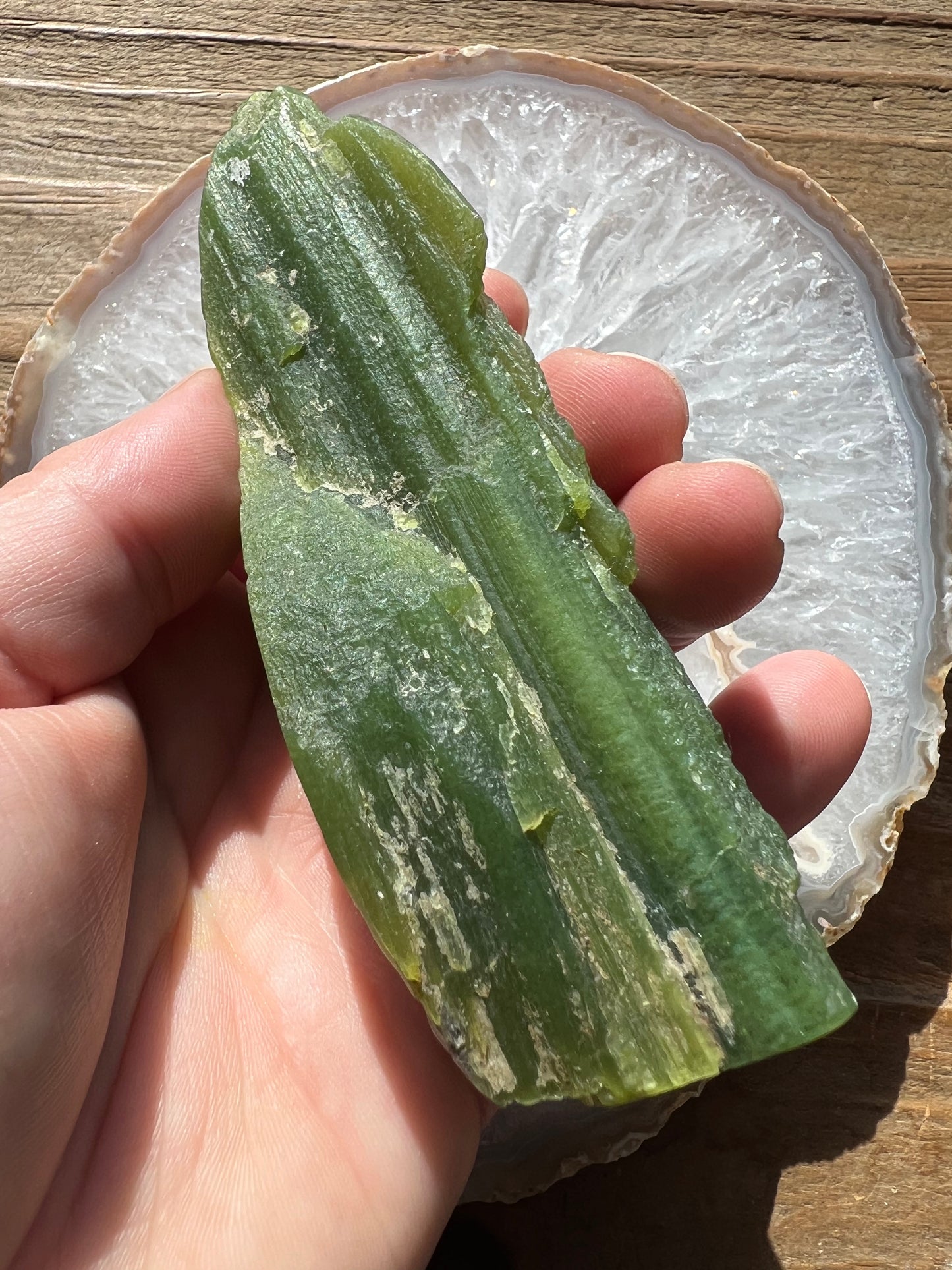 Tremolite, Green Freeform