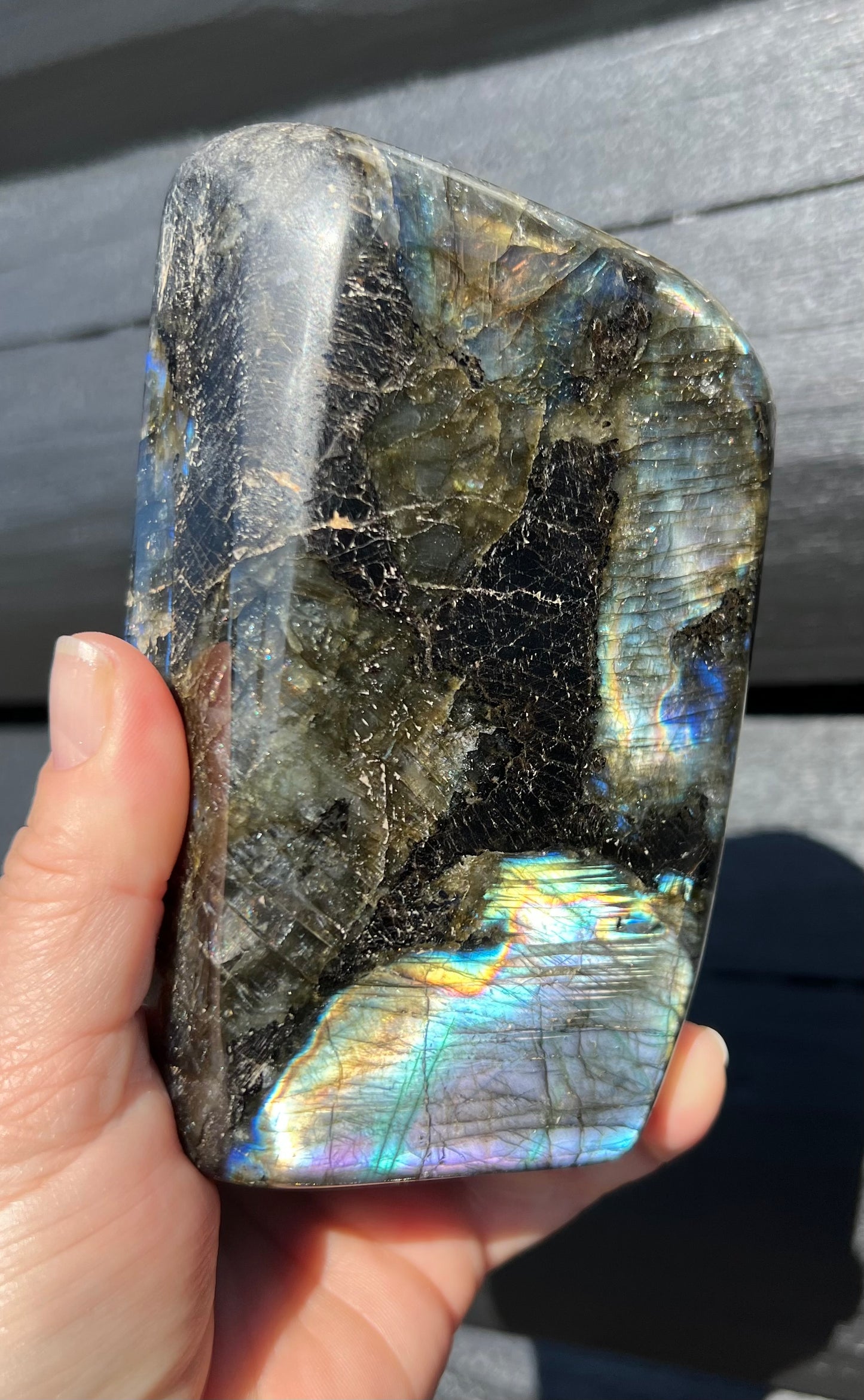 Purple Mix Labradorite Freeform