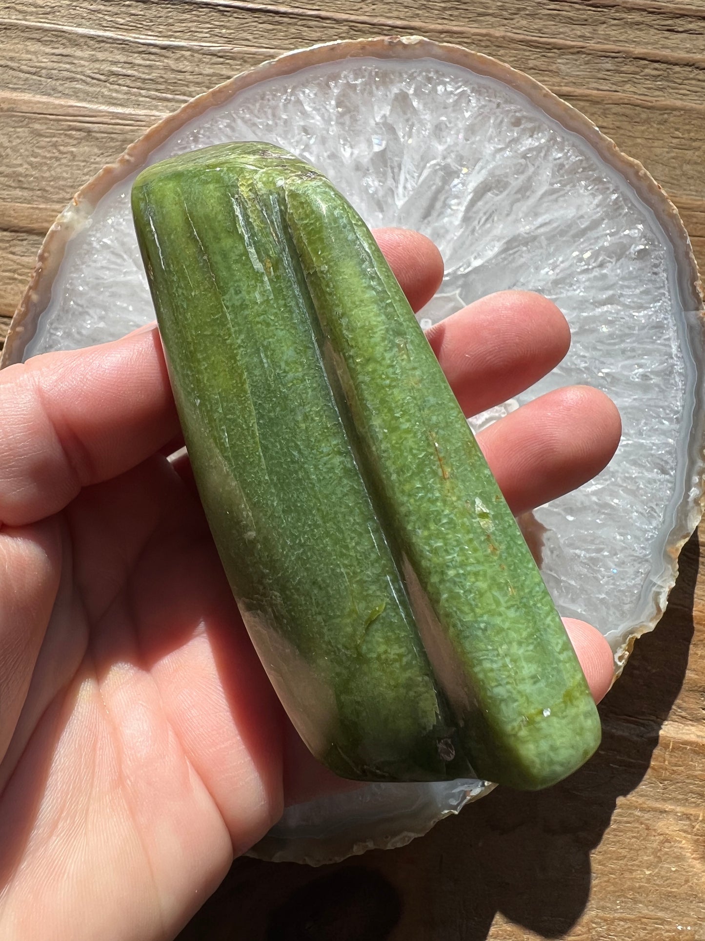 Tremolite, Green Freeform