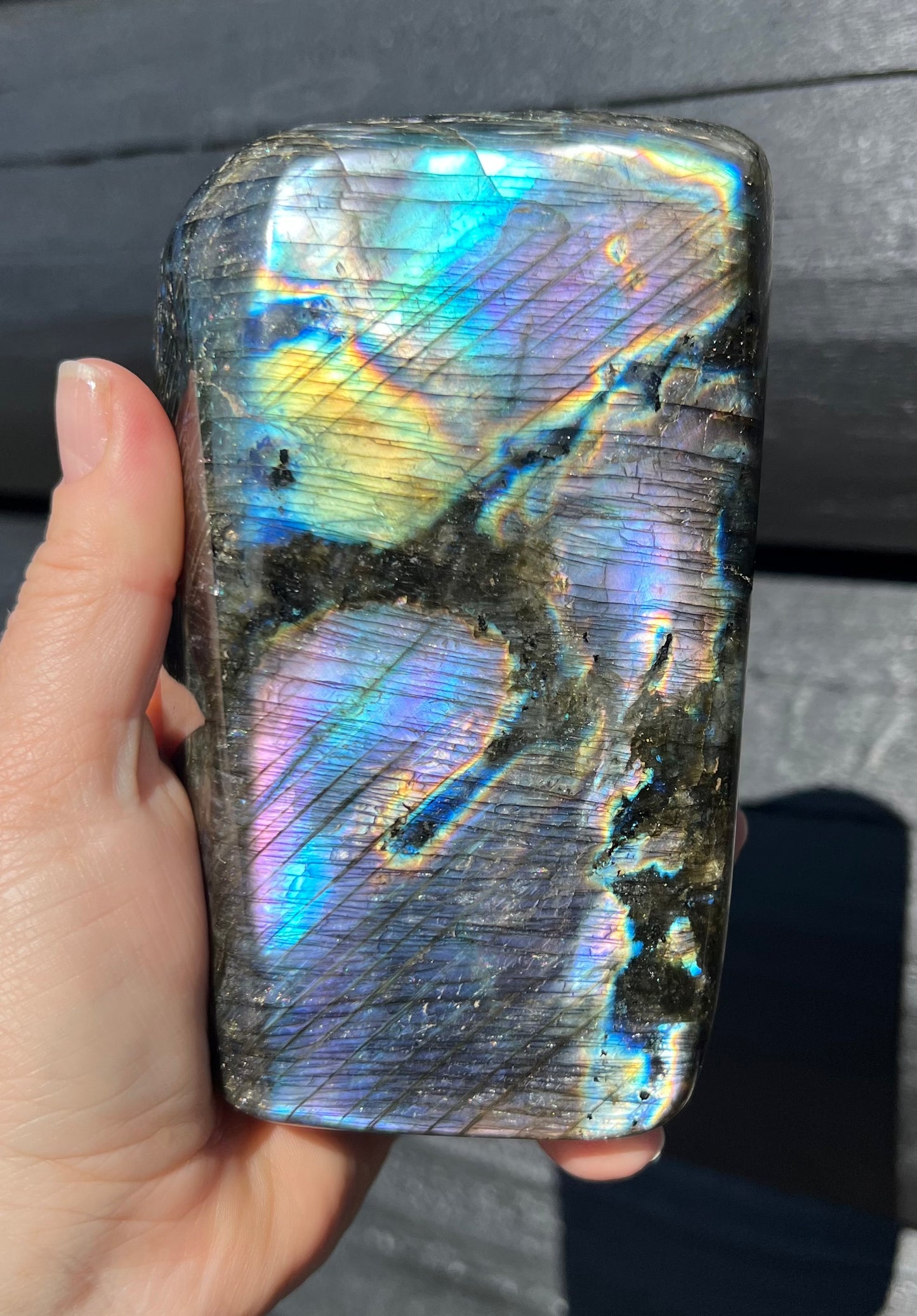 Purple Mix Labradorite Freeform