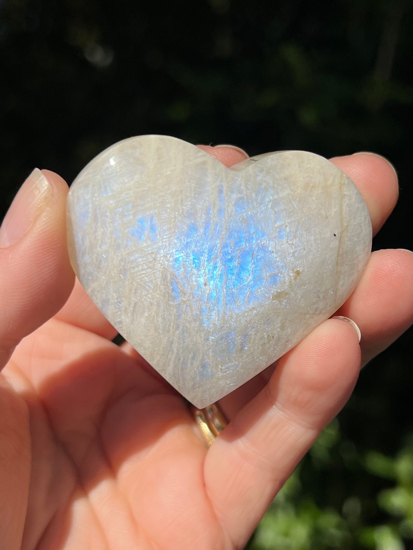 Moonstone, Blue Flash Heart