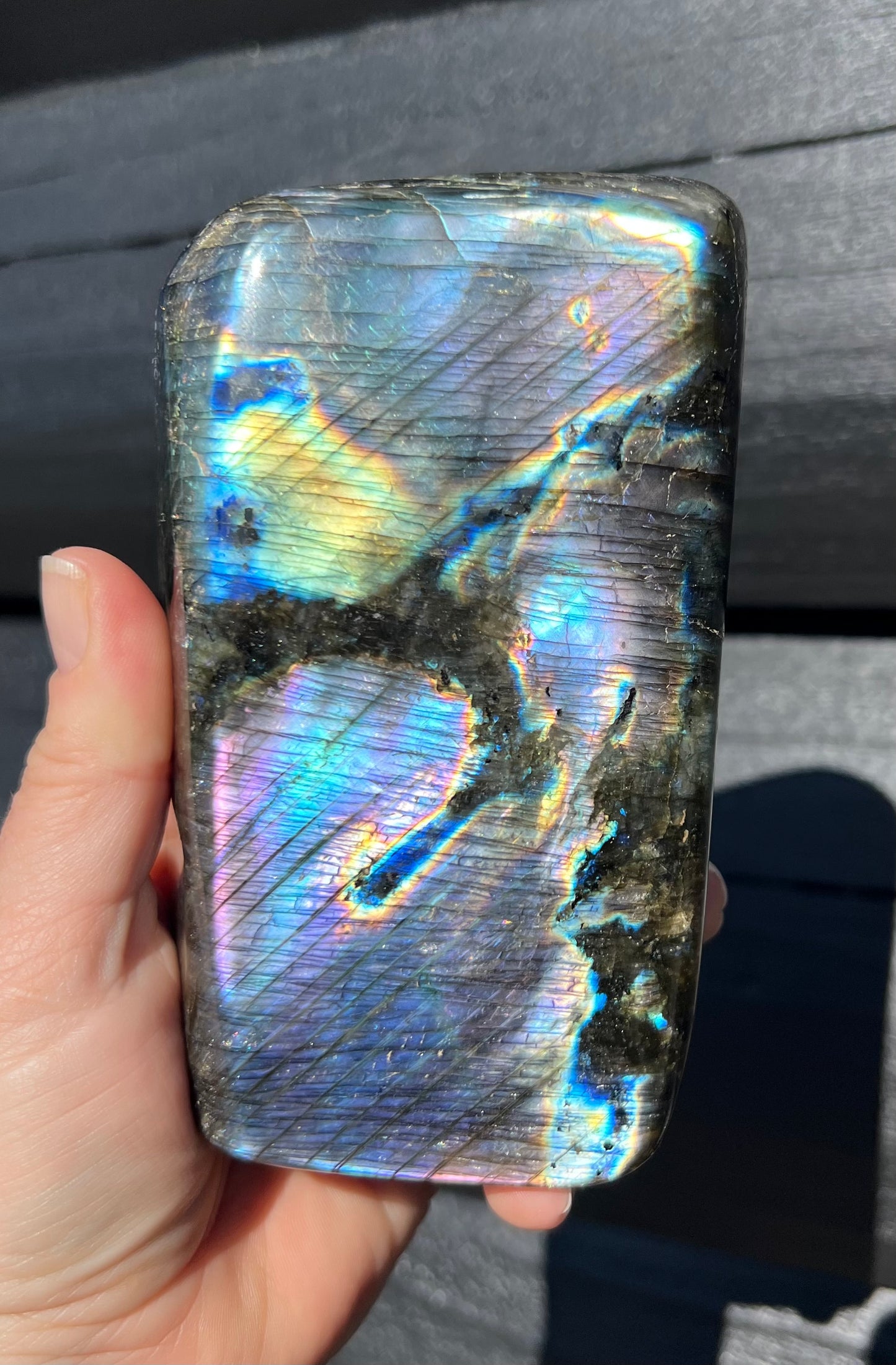 Purple Mix Labradorite Freeform