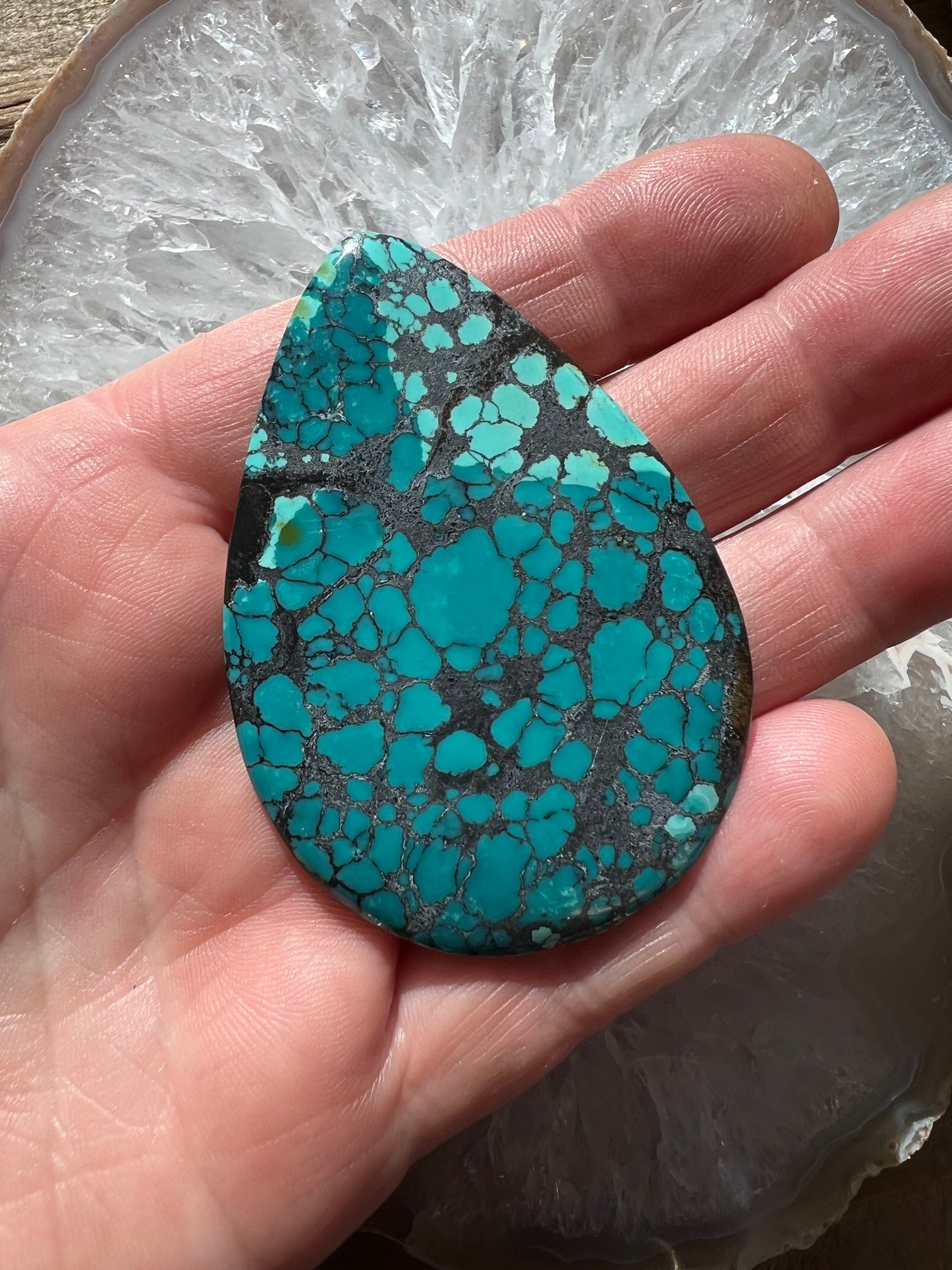 Turquoise Cabochon, Double sided