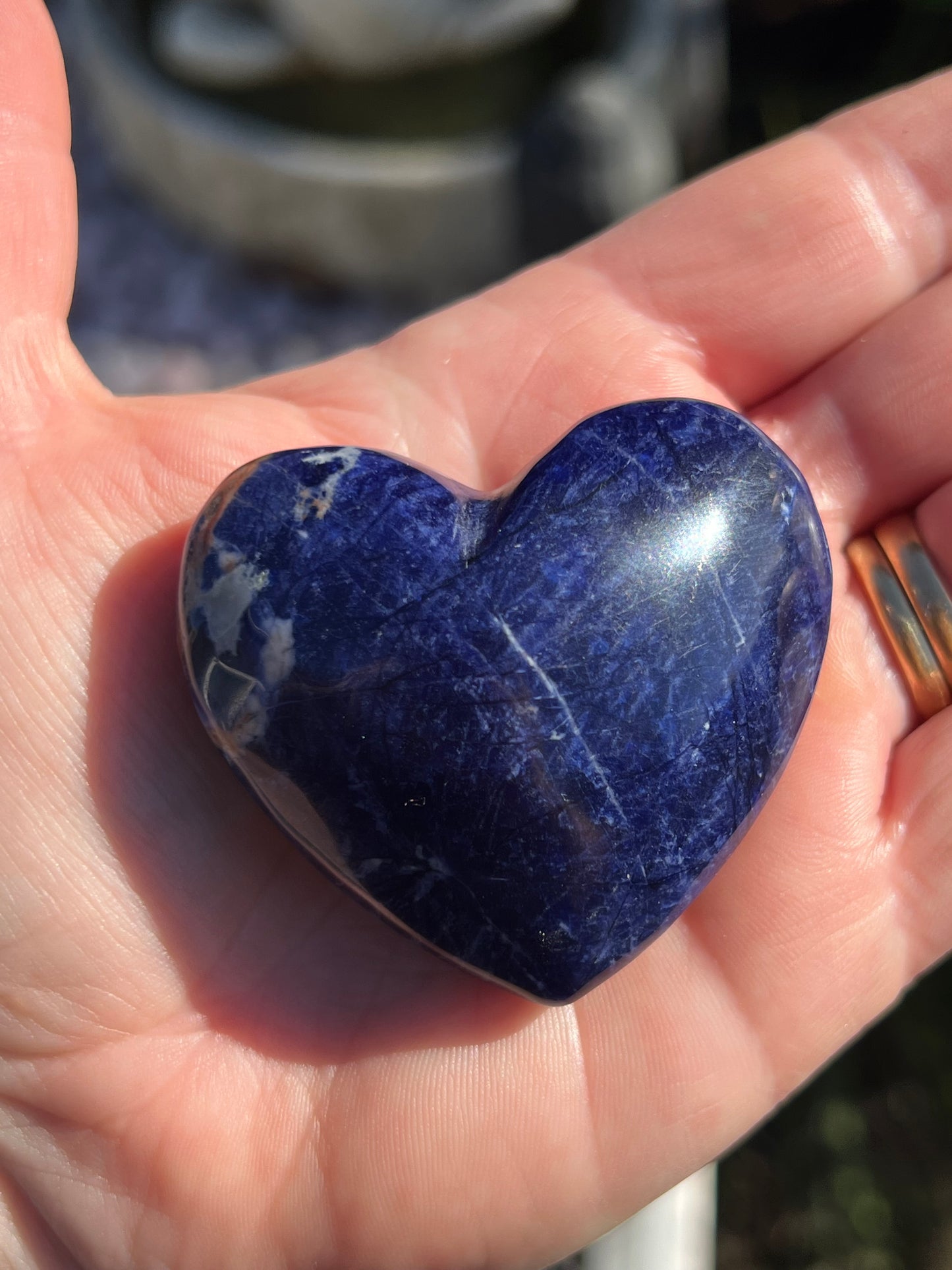 Sodalite Heart