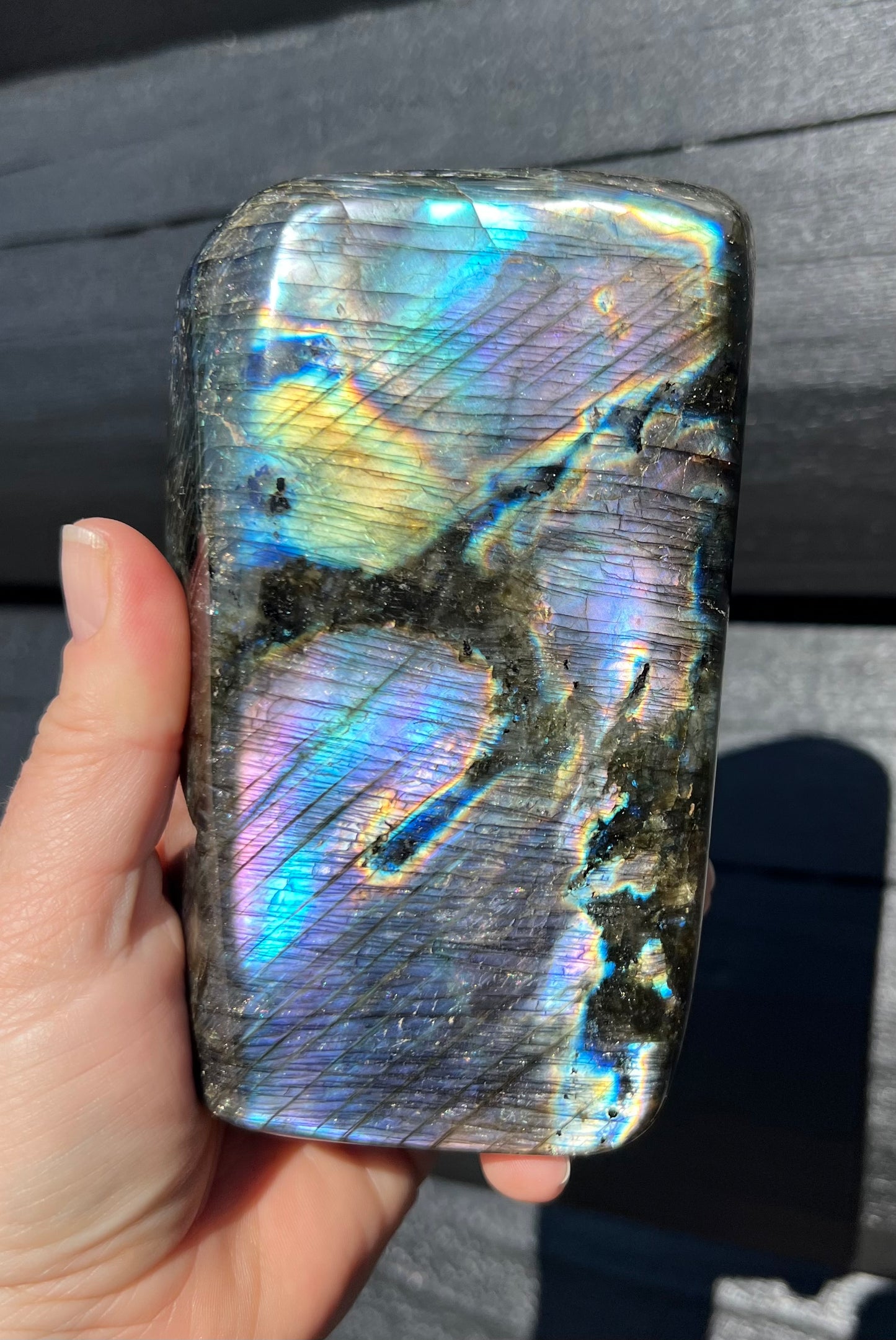 Purple Mix Labradorite Freeform