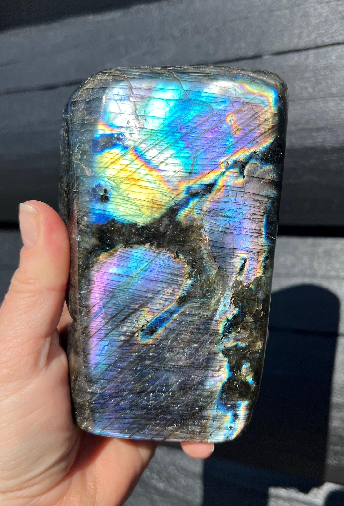 Purple Mix Labradorite Freeform