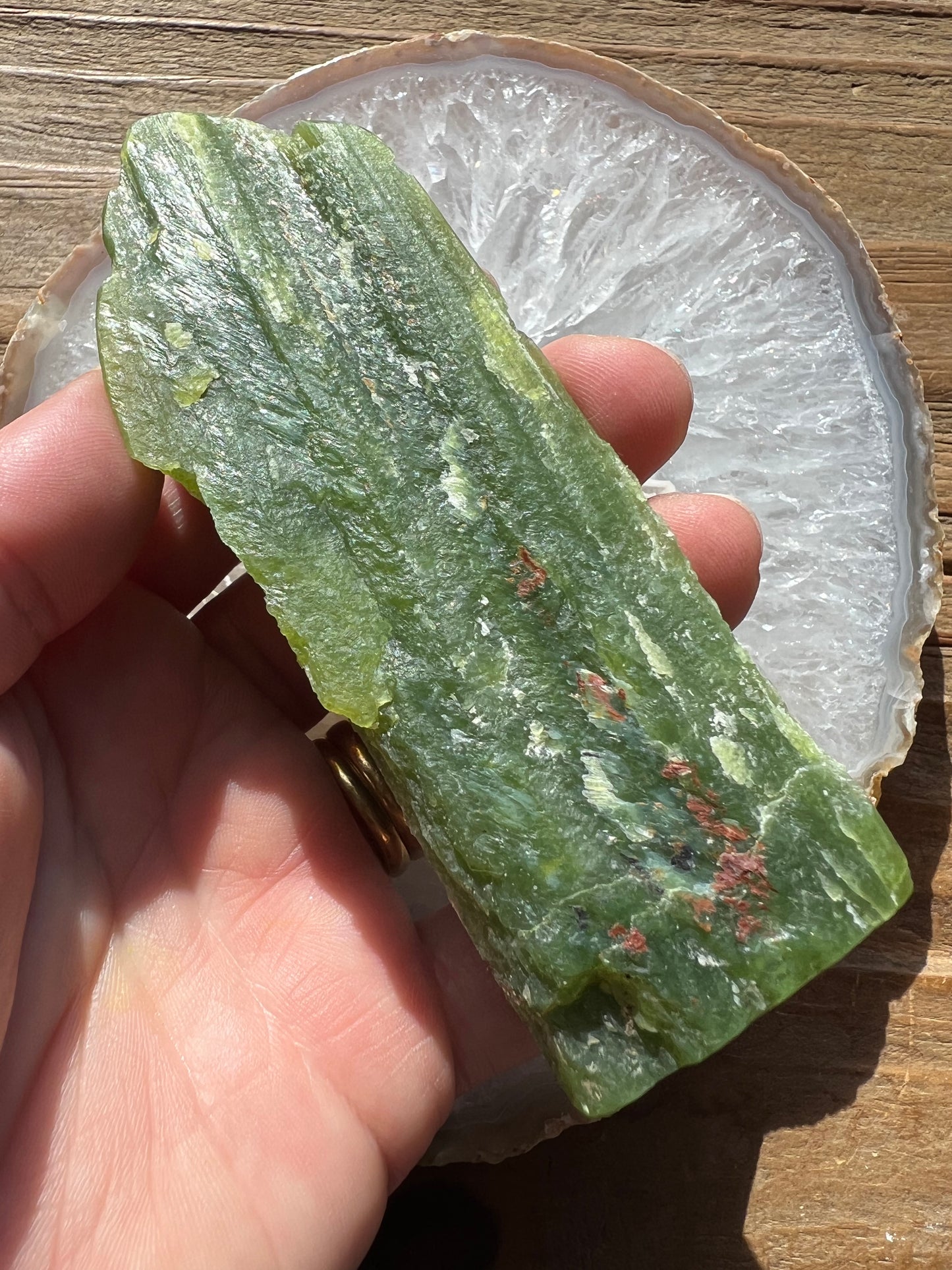 Tremolite, Green Freeform