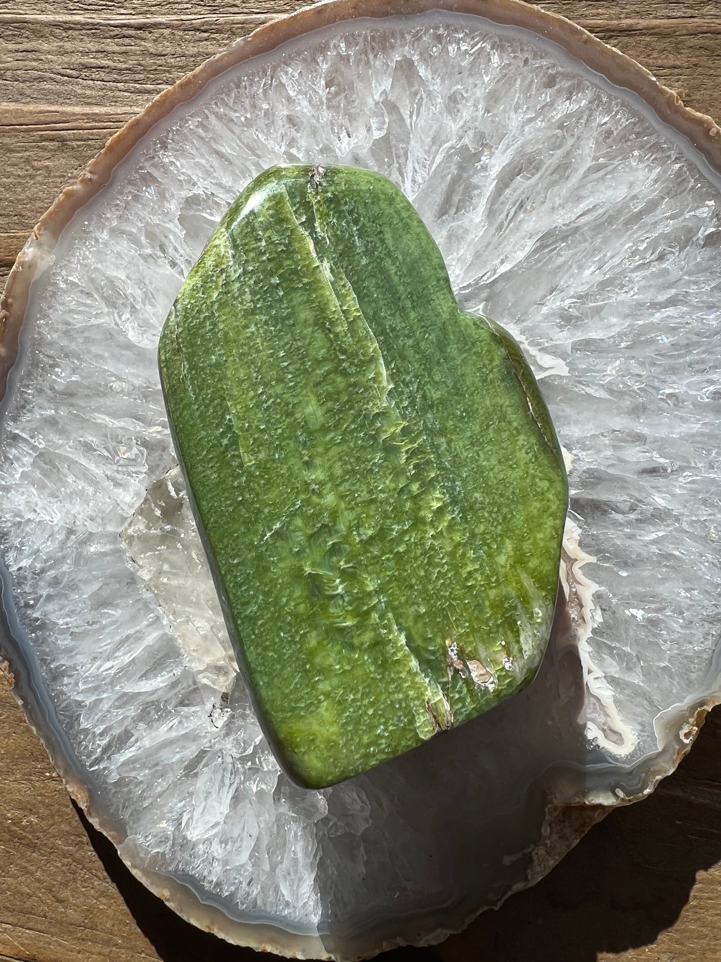 Tremolite, Green Freeform