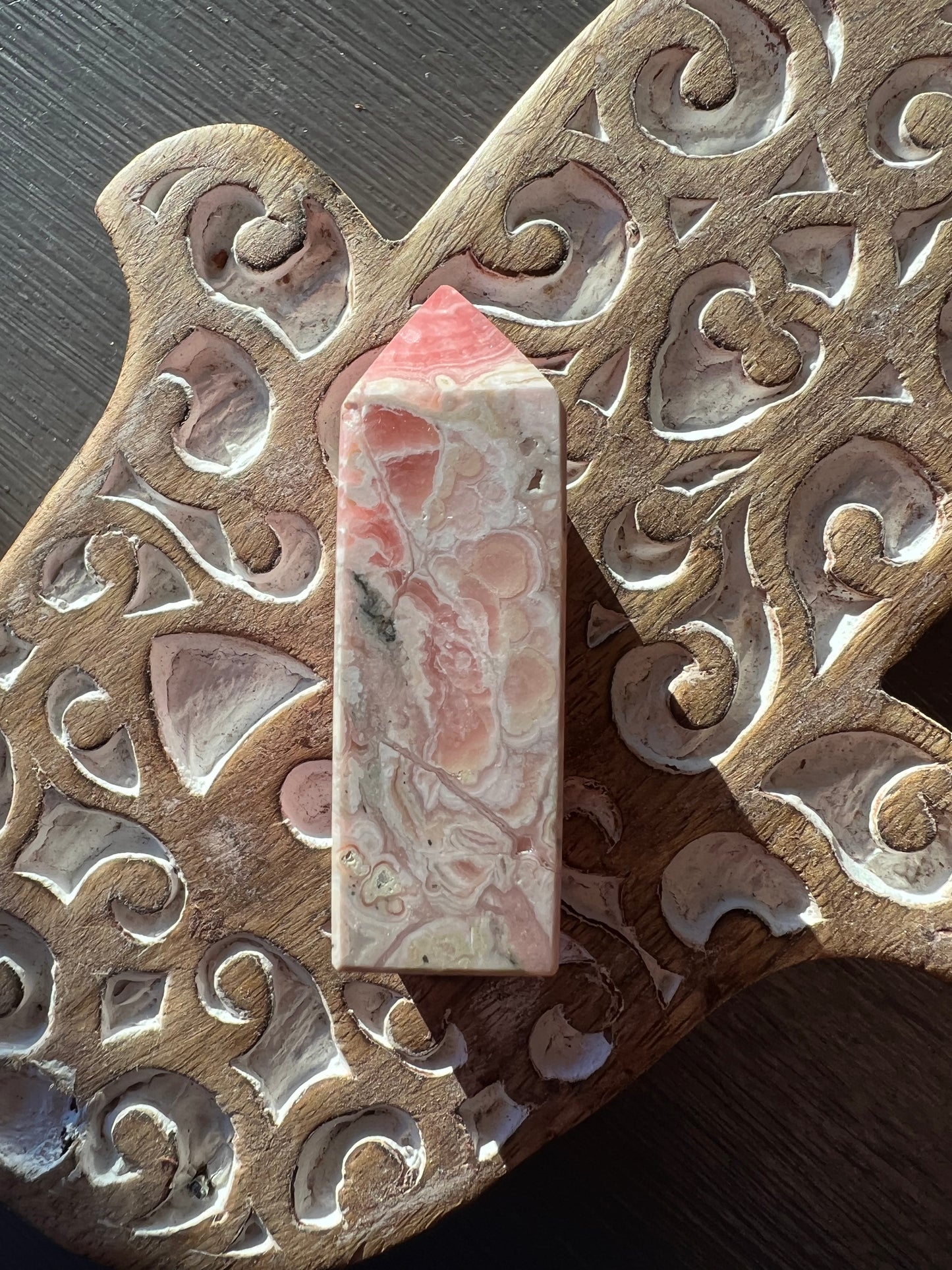 Rhodochrosite Point, High Grade