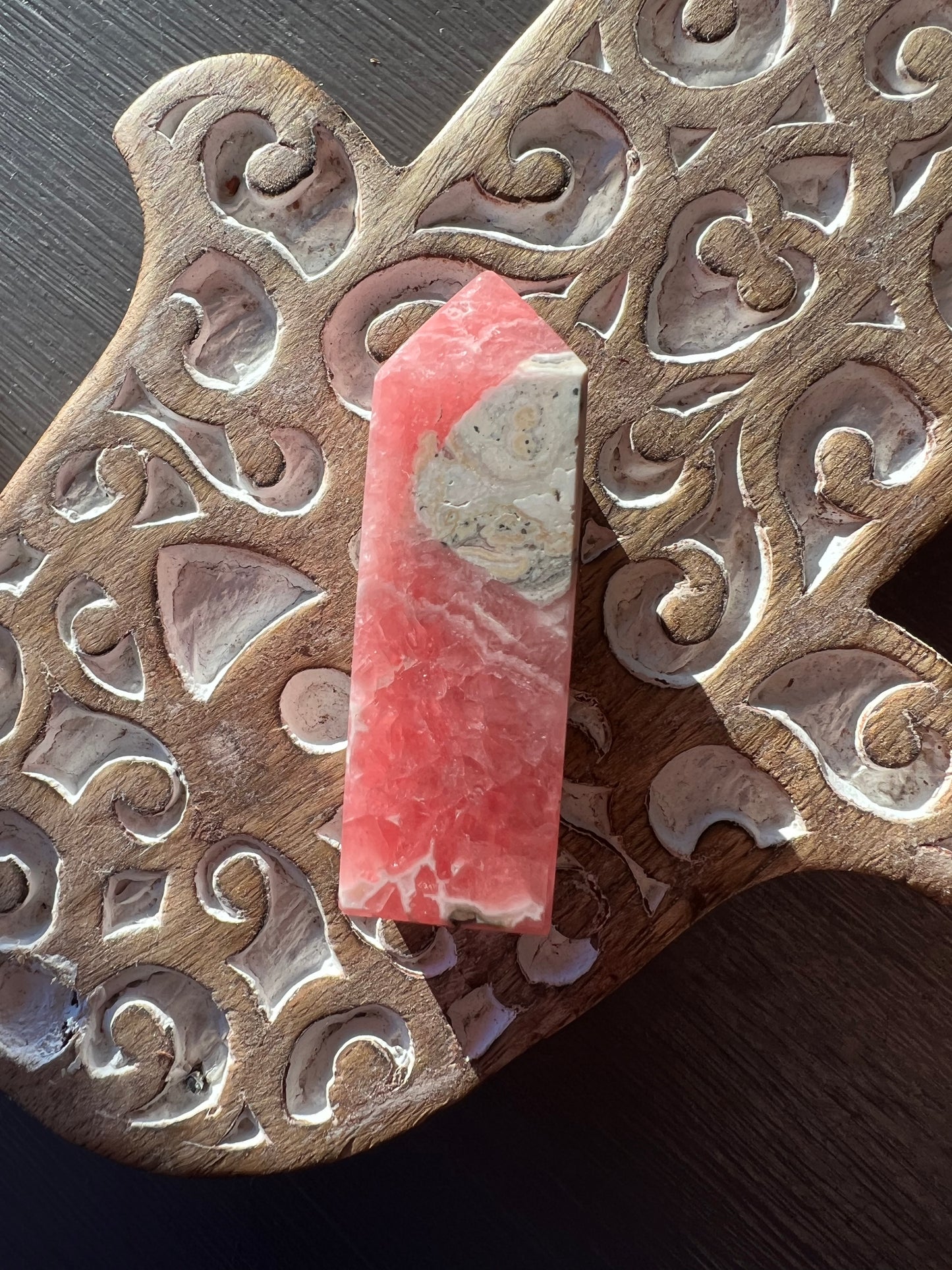 Rhodochrosite Point, High Grade