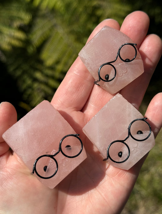 Rose Quartz Rock Buddies