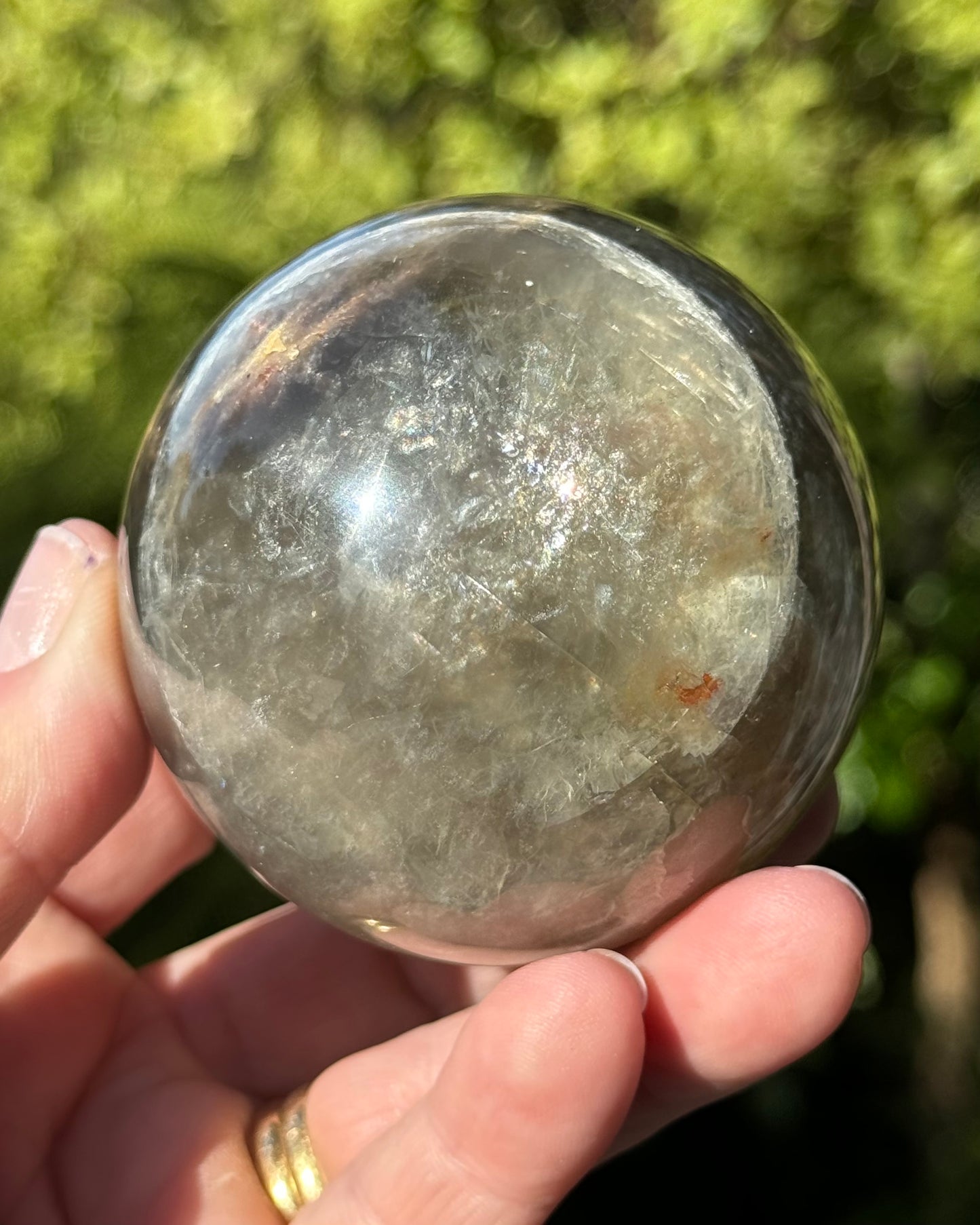 Black Moonstone Sphere