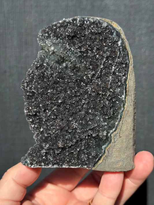 Black Amethyst Free form