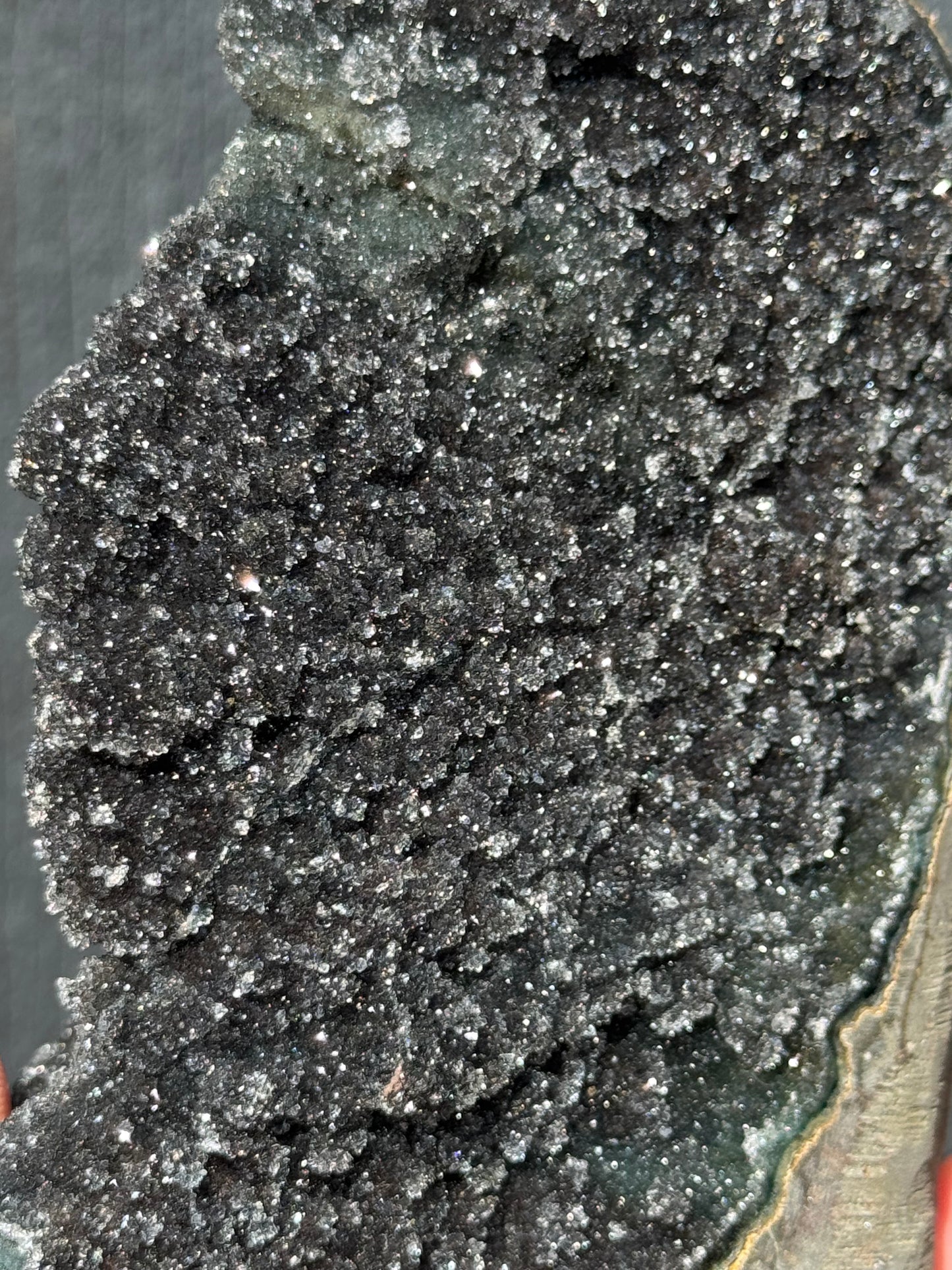 Black Amethyst Free form