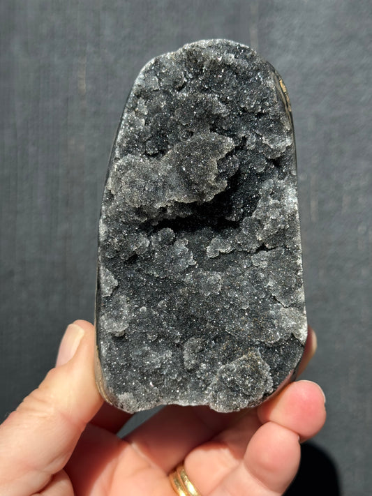 Black Amethyst Free form