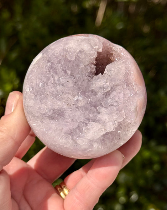 Pink Amethyst Sphere