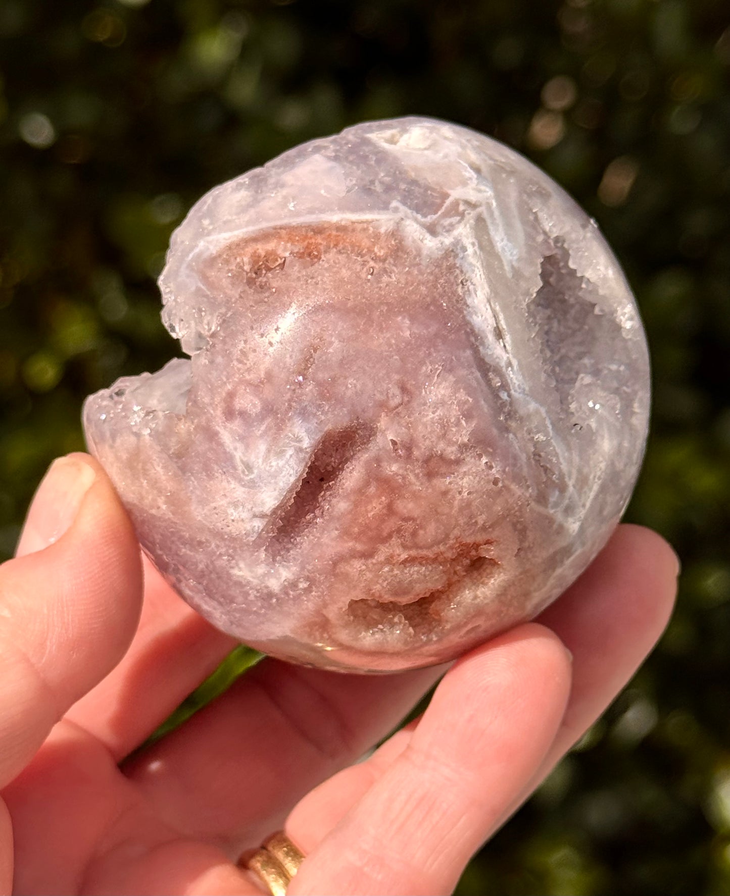 Pink Amethyst Sphere