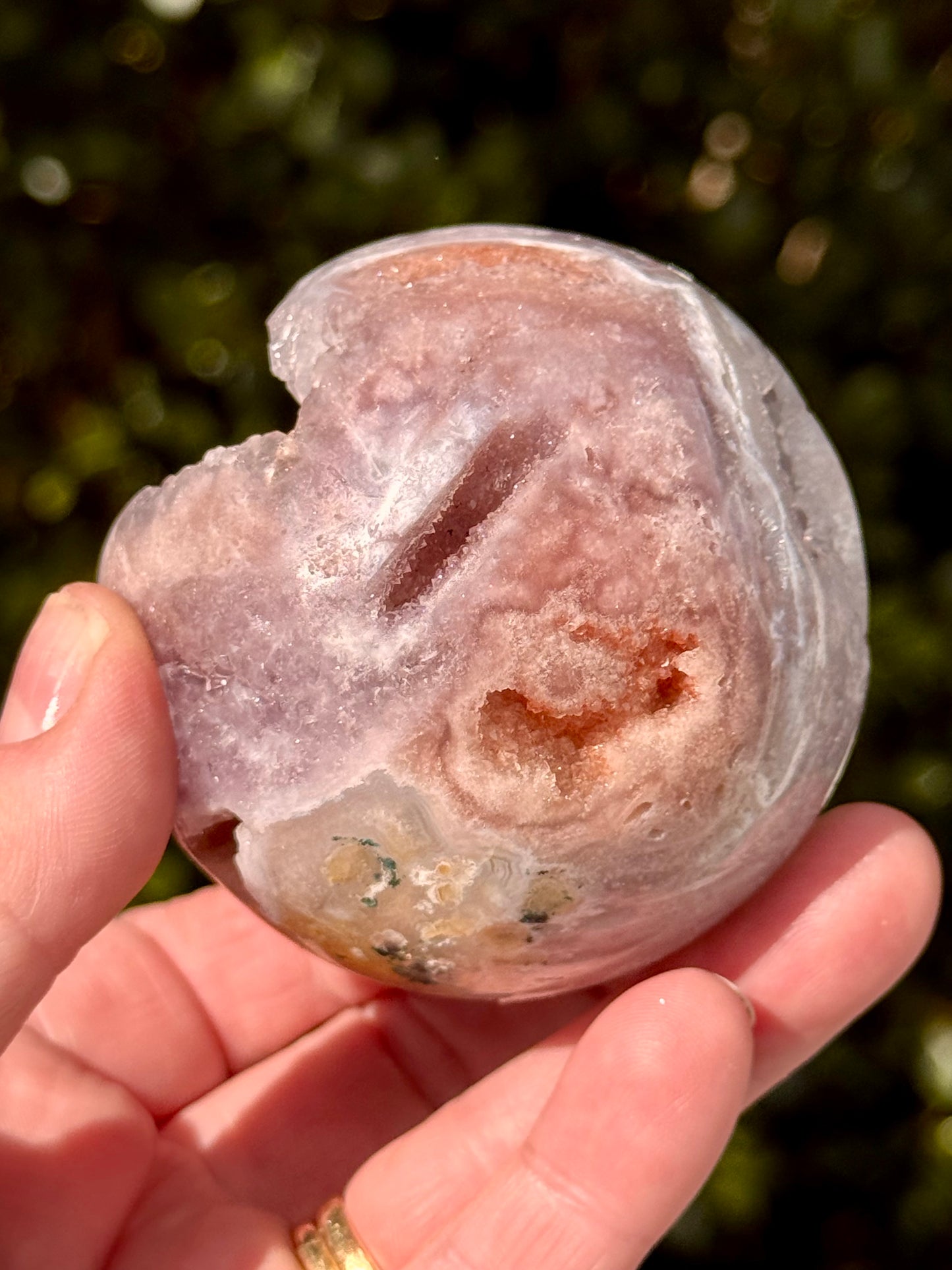 Pink Amethyst Sphere