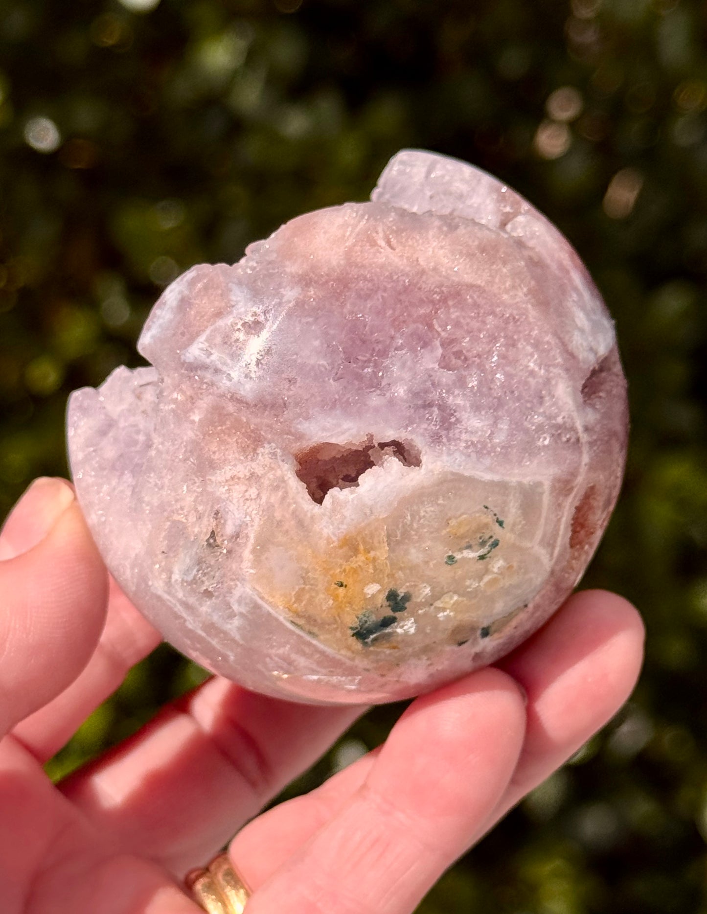 Pink Amethyst Sphere