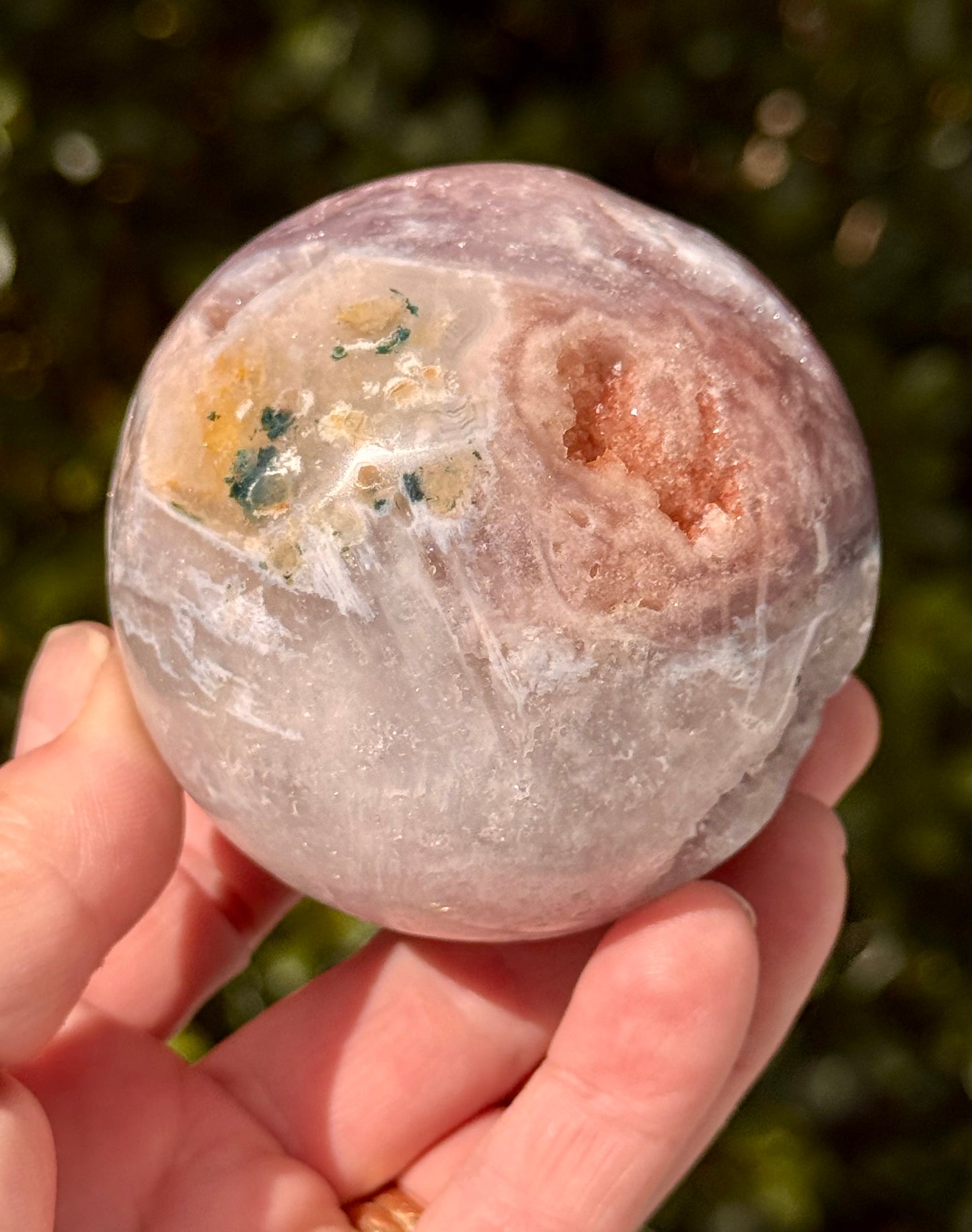 Pink Amethyst Sphere