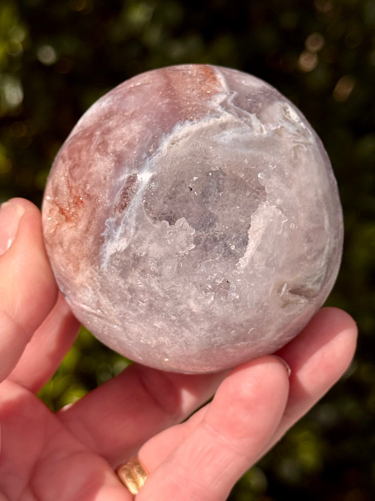 Pink Amethyst Sphere