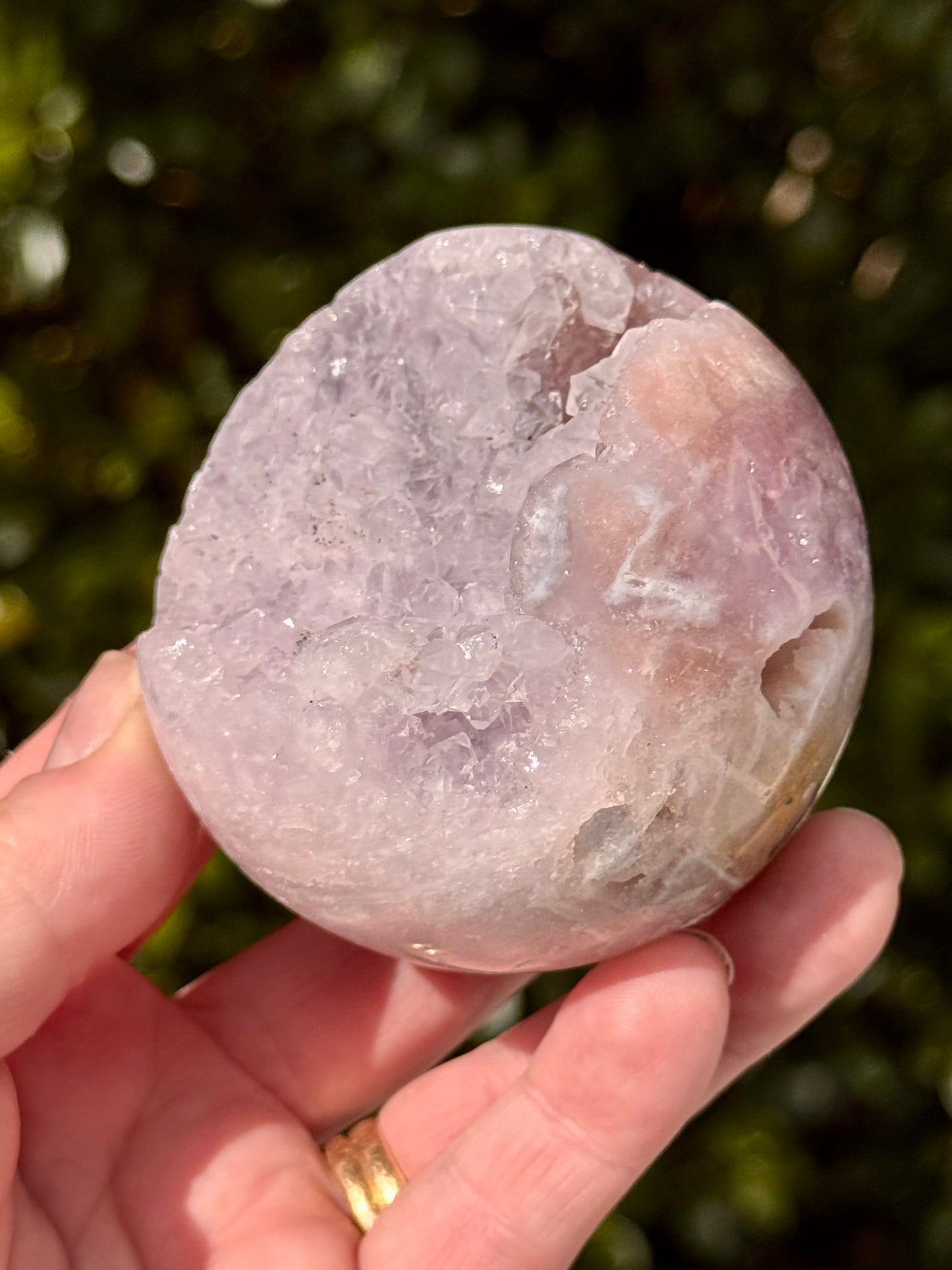 Pink Amethyst Sphere