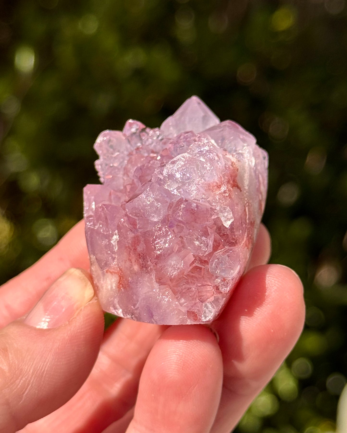 Pink and Purple Amethyst x Flower Agate