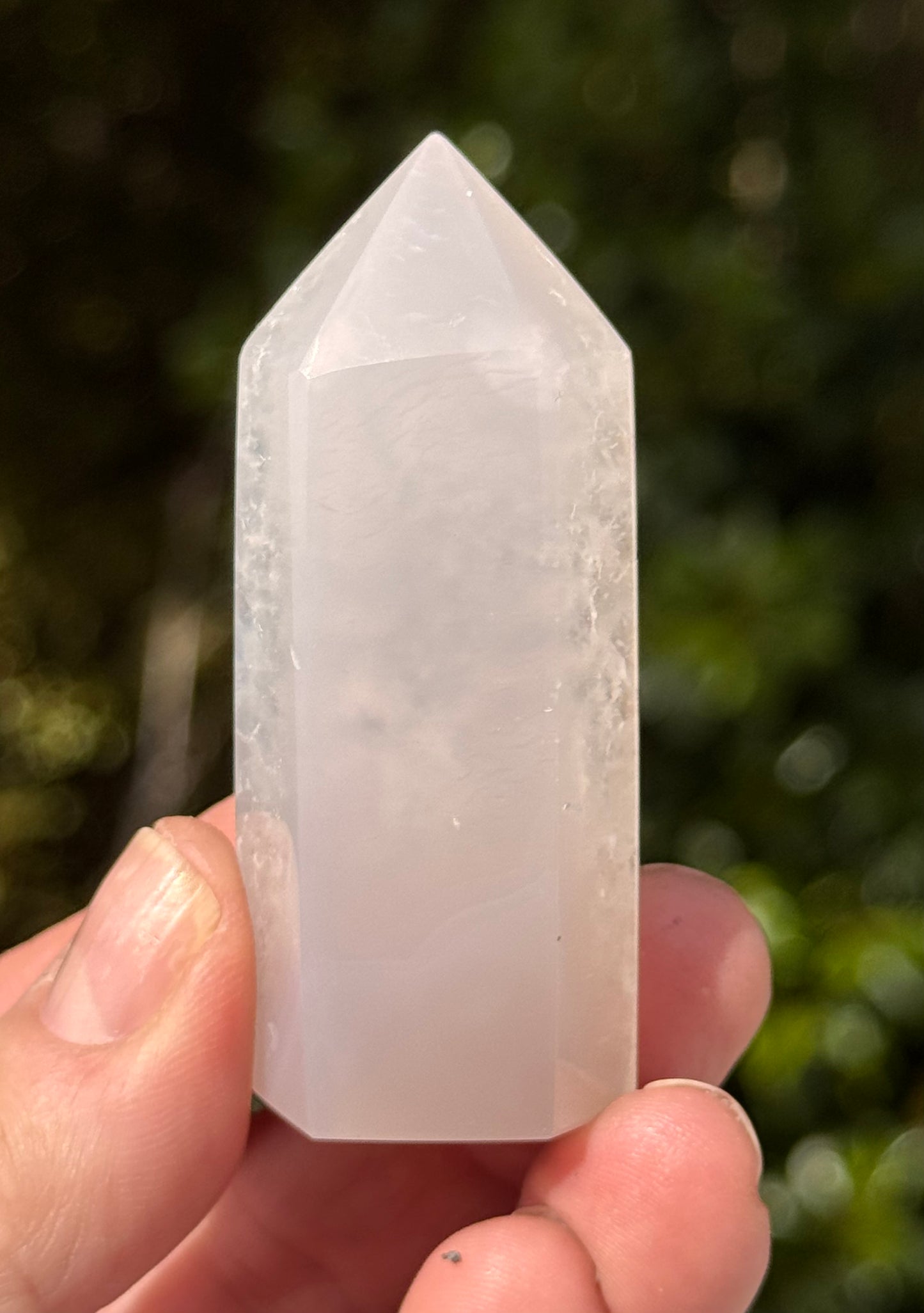 Druzy Agate Obelisk 3