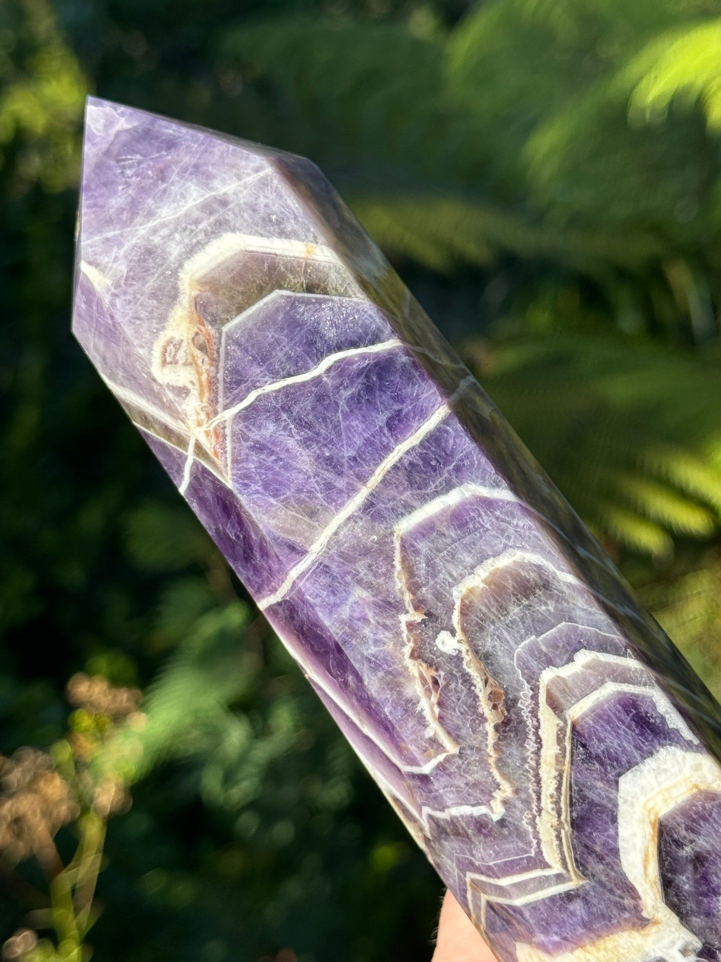 Chevron Amethyst Tower