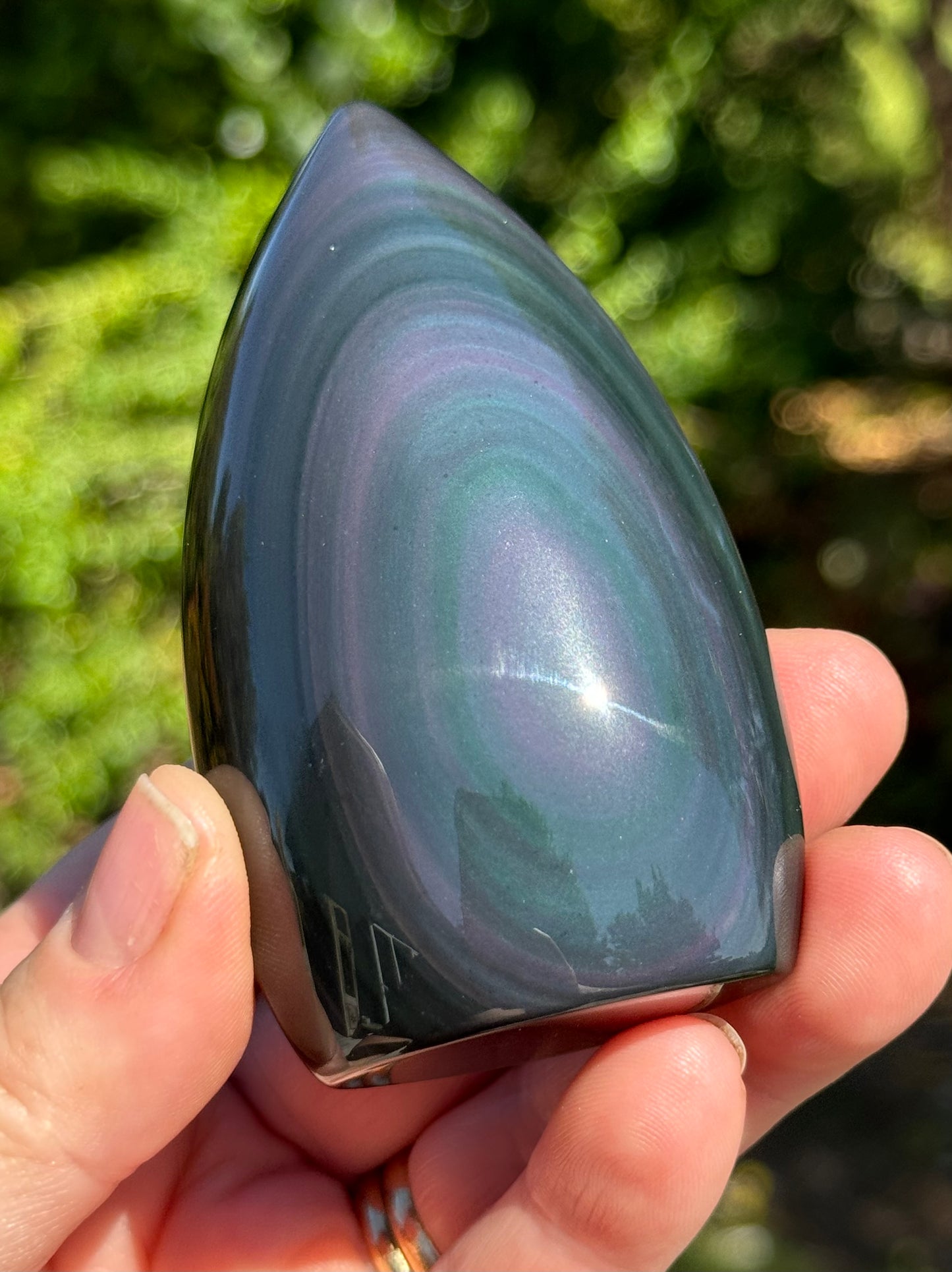 Rainbow Obsidian Flame