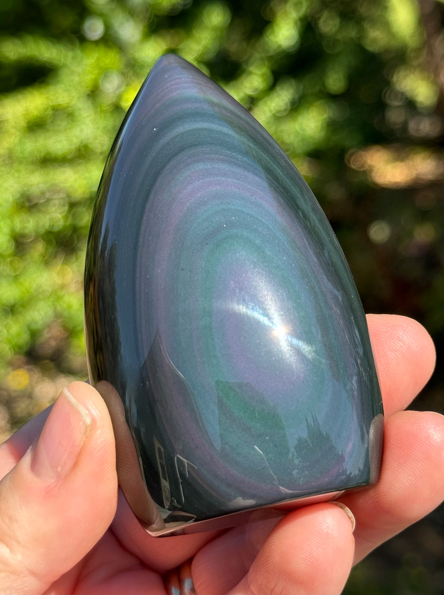 Rainbow Obsidian Flame