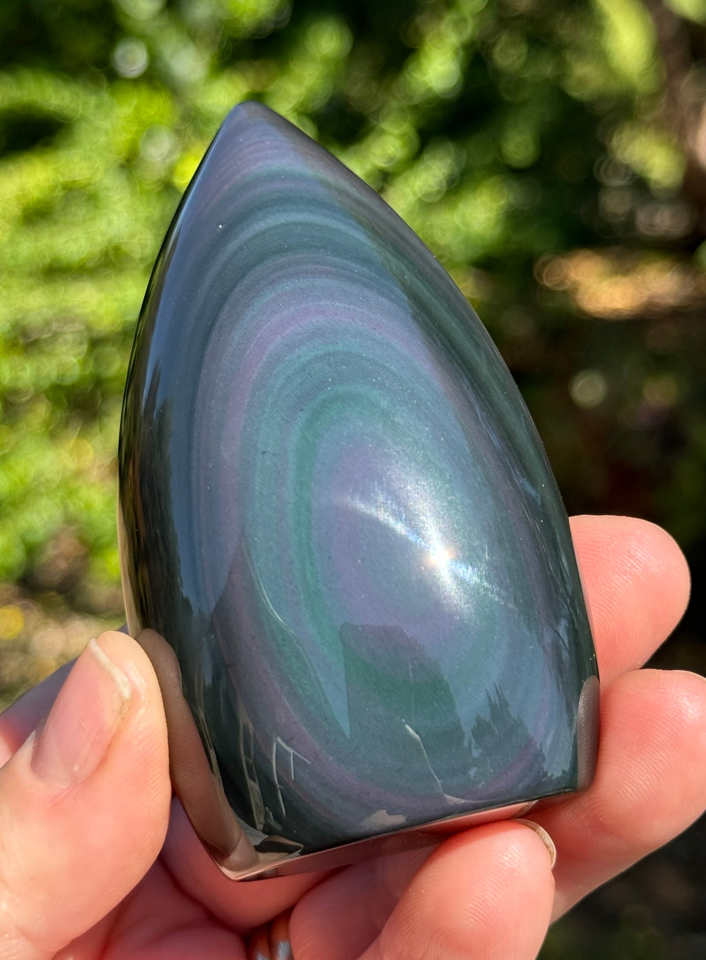 Rainbow Obsidian Flame