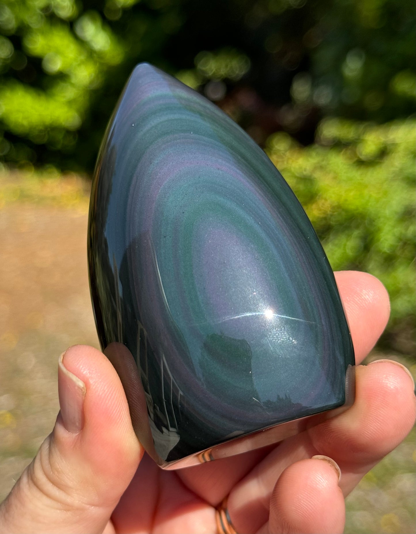 Rainbow Obsidian Flame