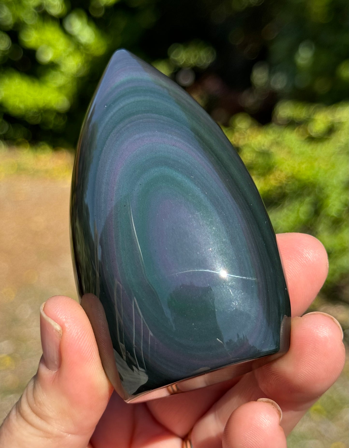 Rainbow Obsidian Flame