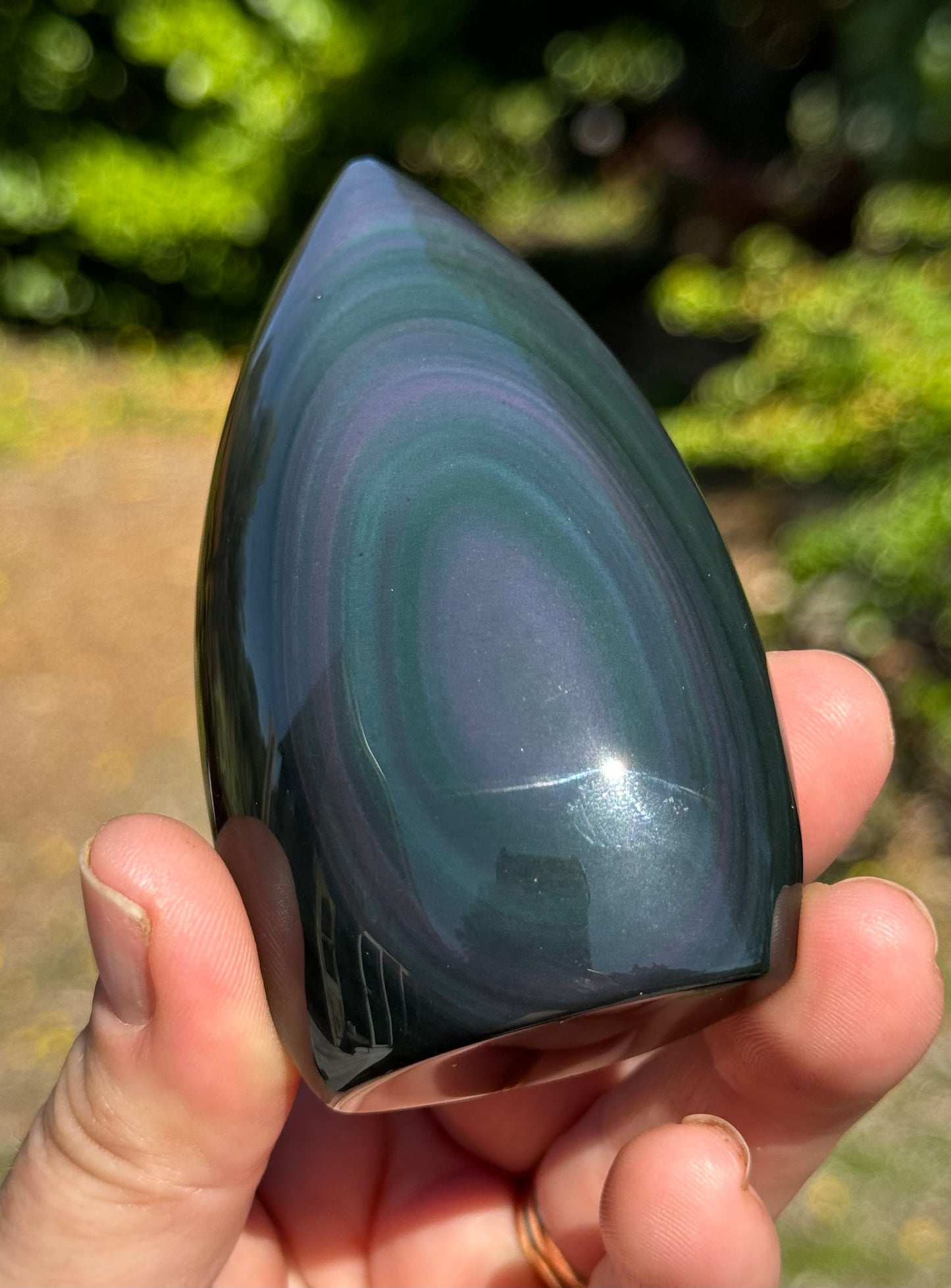 Rainbow Obsidian Flame