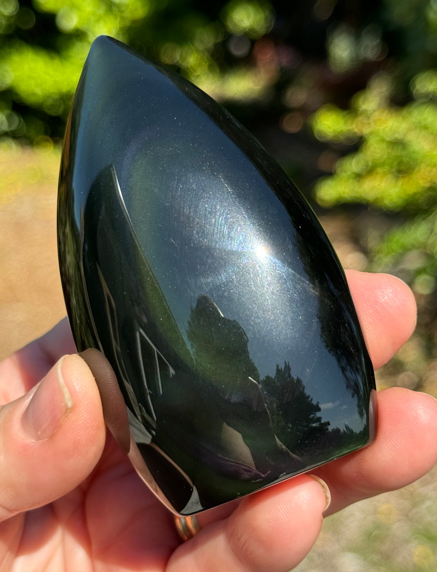 Rainbow Obsidian Flame