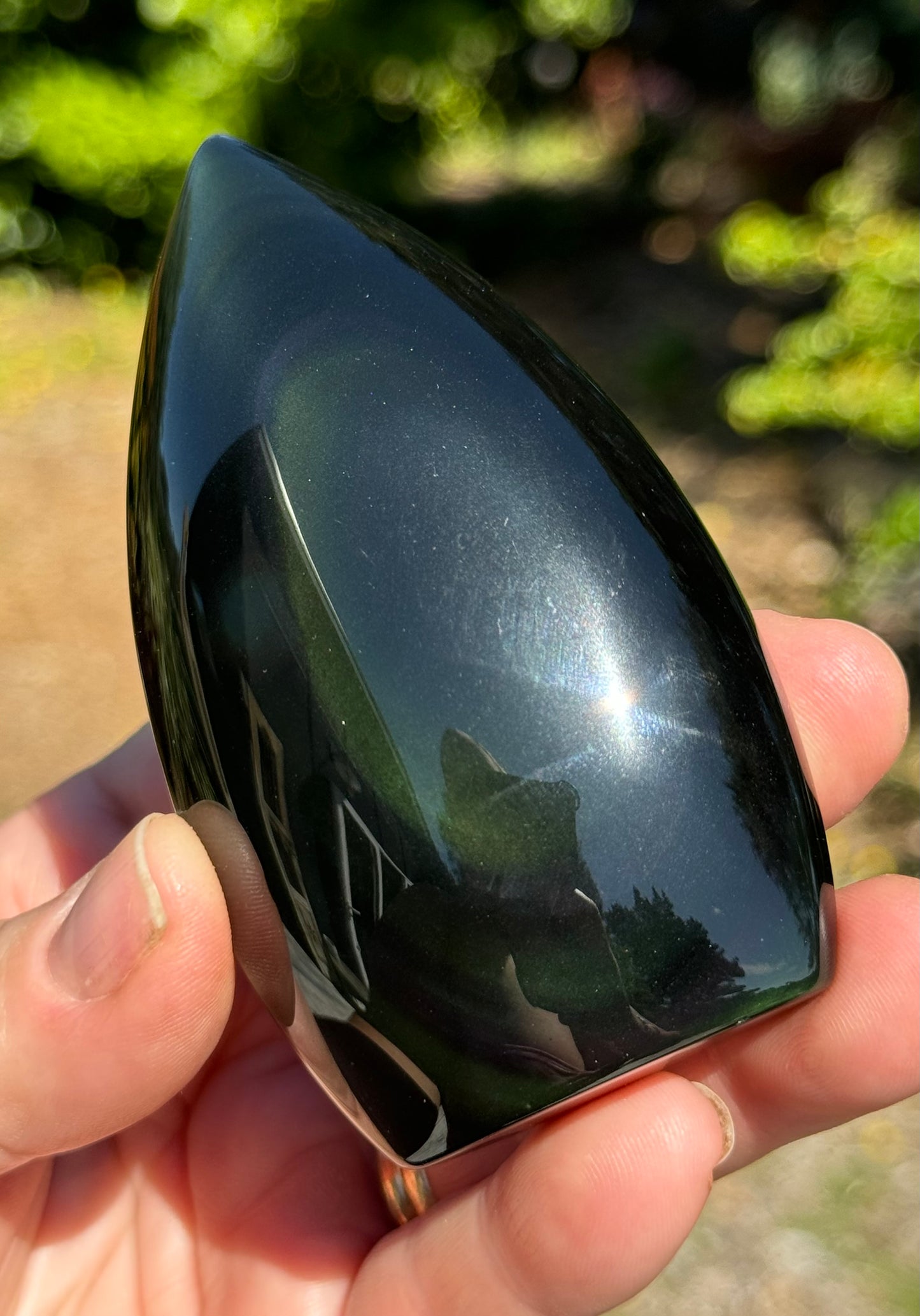 Rainbow Obsidian Flame