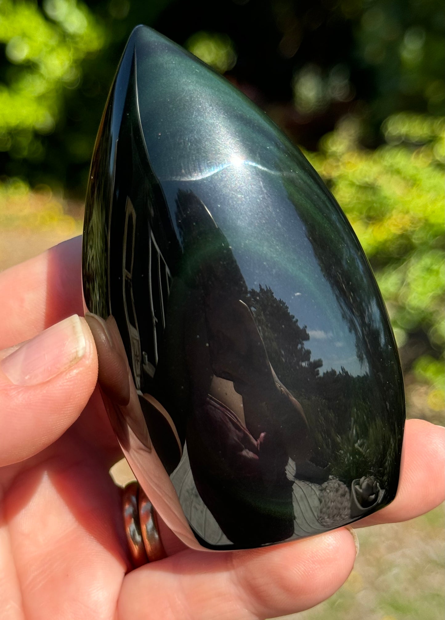 Rainbow Obsidian Flame