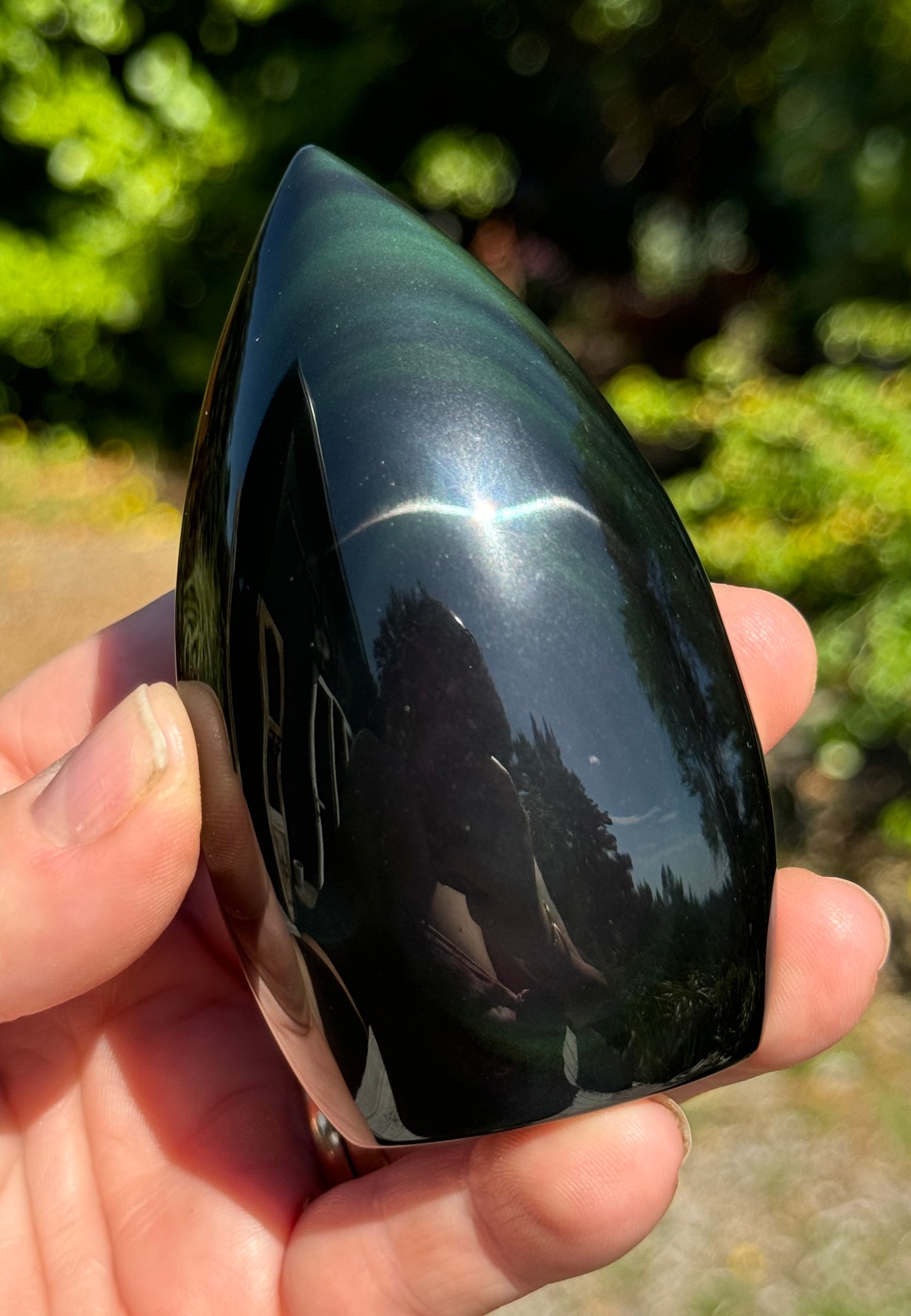 Rainbow Obsidian Flame