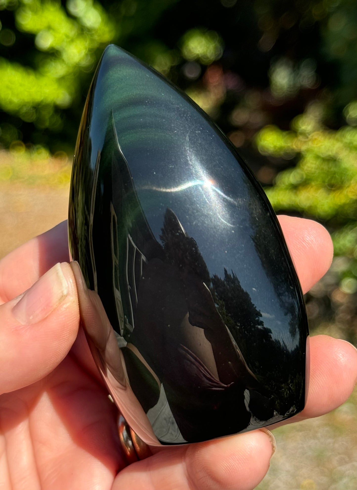 Rainbow Obsidian Flame